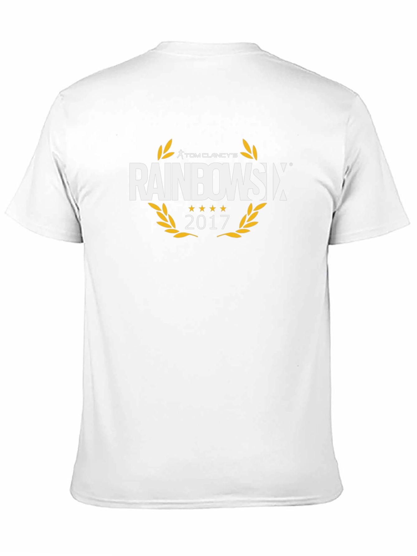 Tom Clancys Rainbow Six 2017 Black T-Shirt