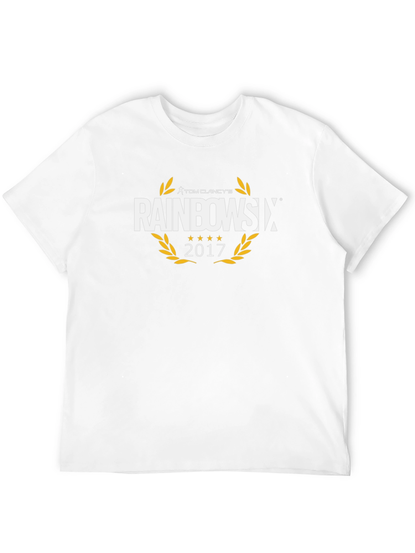Tom Clancys Rainbow Six 2017 Black T-Shirt