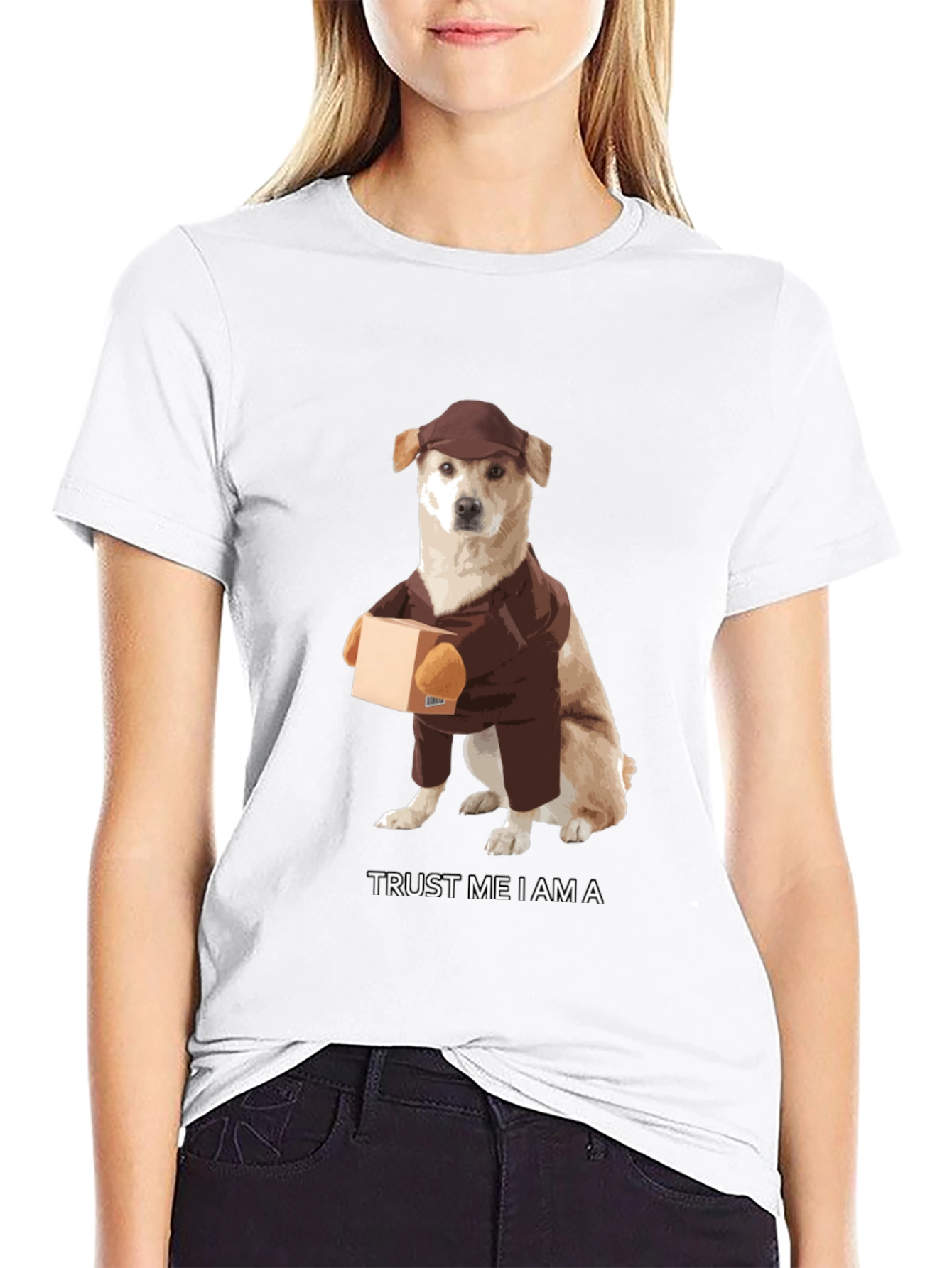 Dog Delivery T-Shirt - Trust Me I Am A...