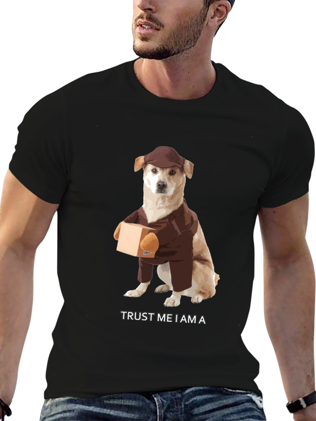 Dog Delivery T-Shirt - Trust Me I Am A...