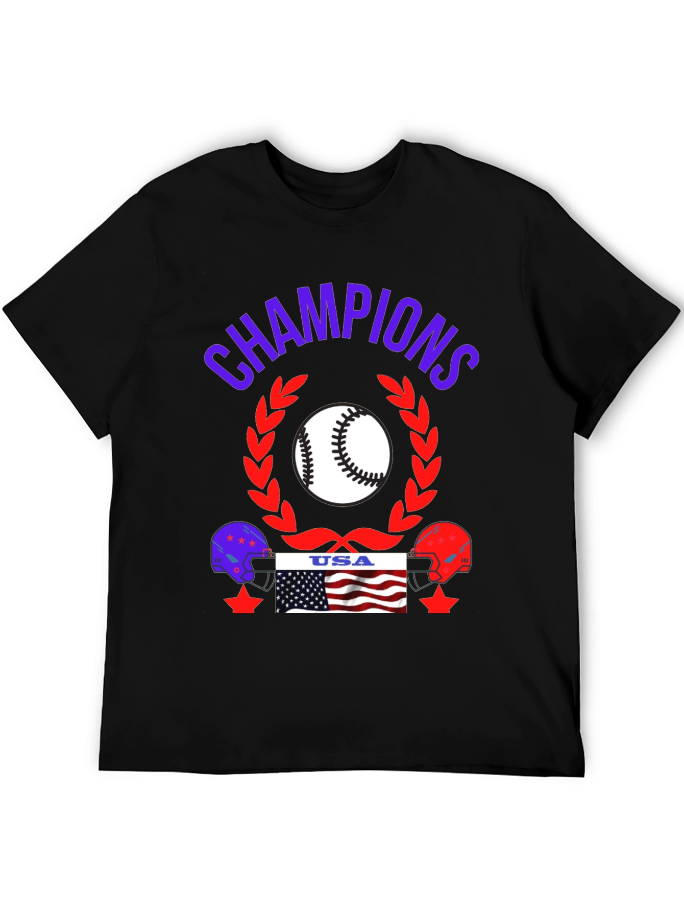 Champions USA Baseball T-Shirt