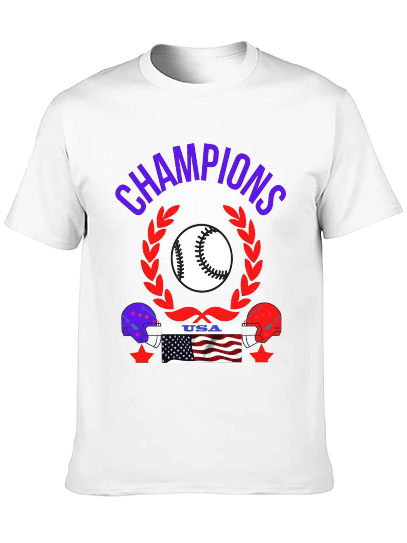 Champions USA Baseball T-Shirt