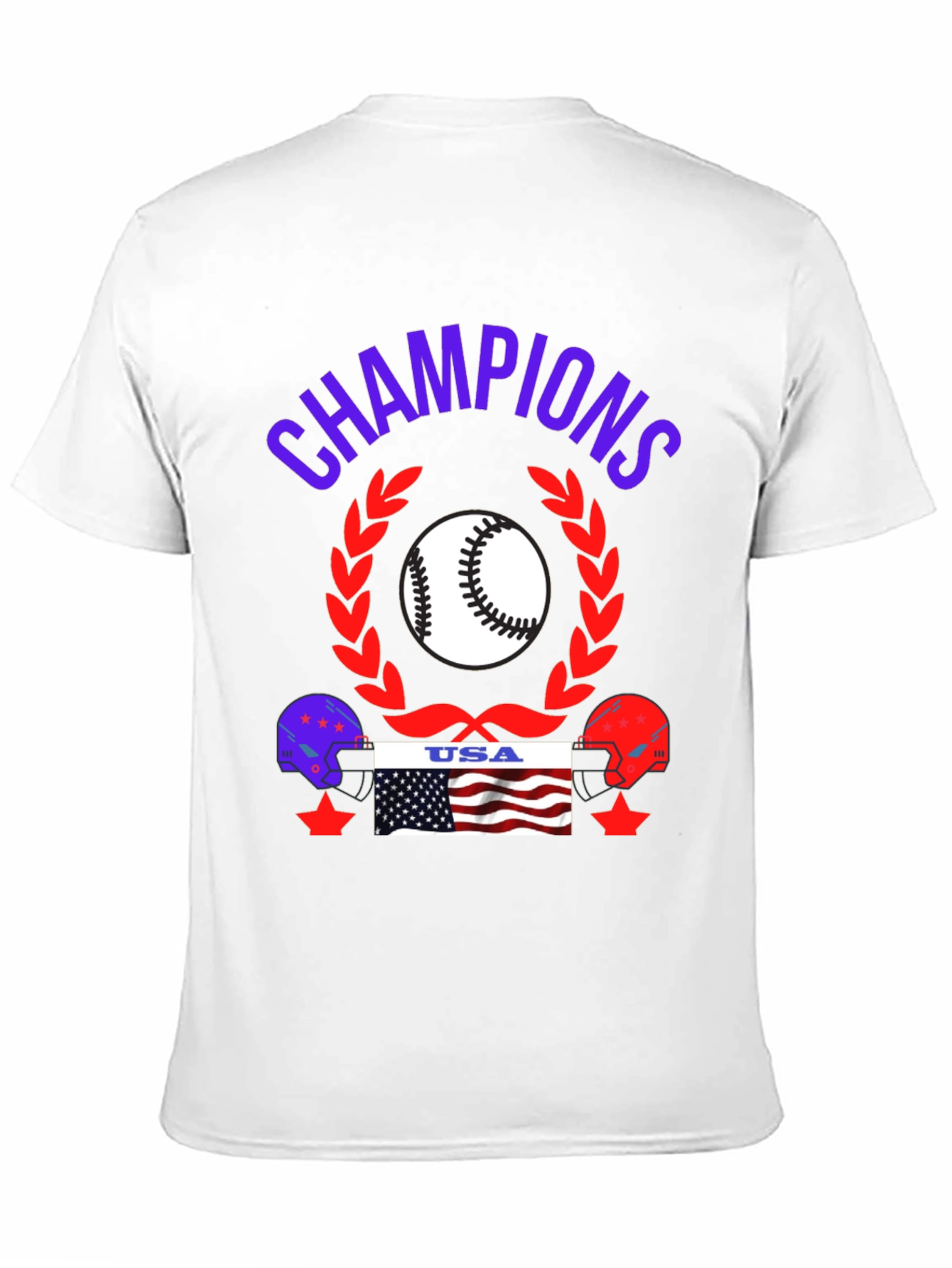 Champions USA Baseball T-Shirt