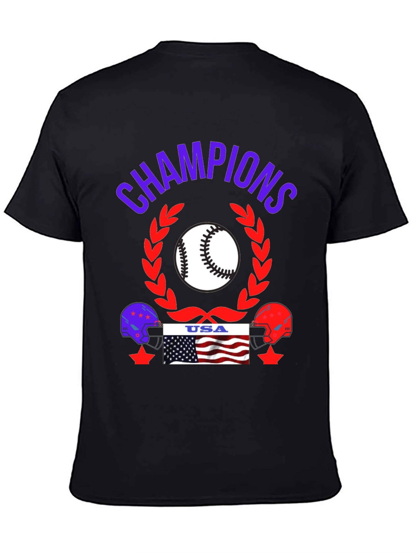 Champions USA Baseball T-Shirt