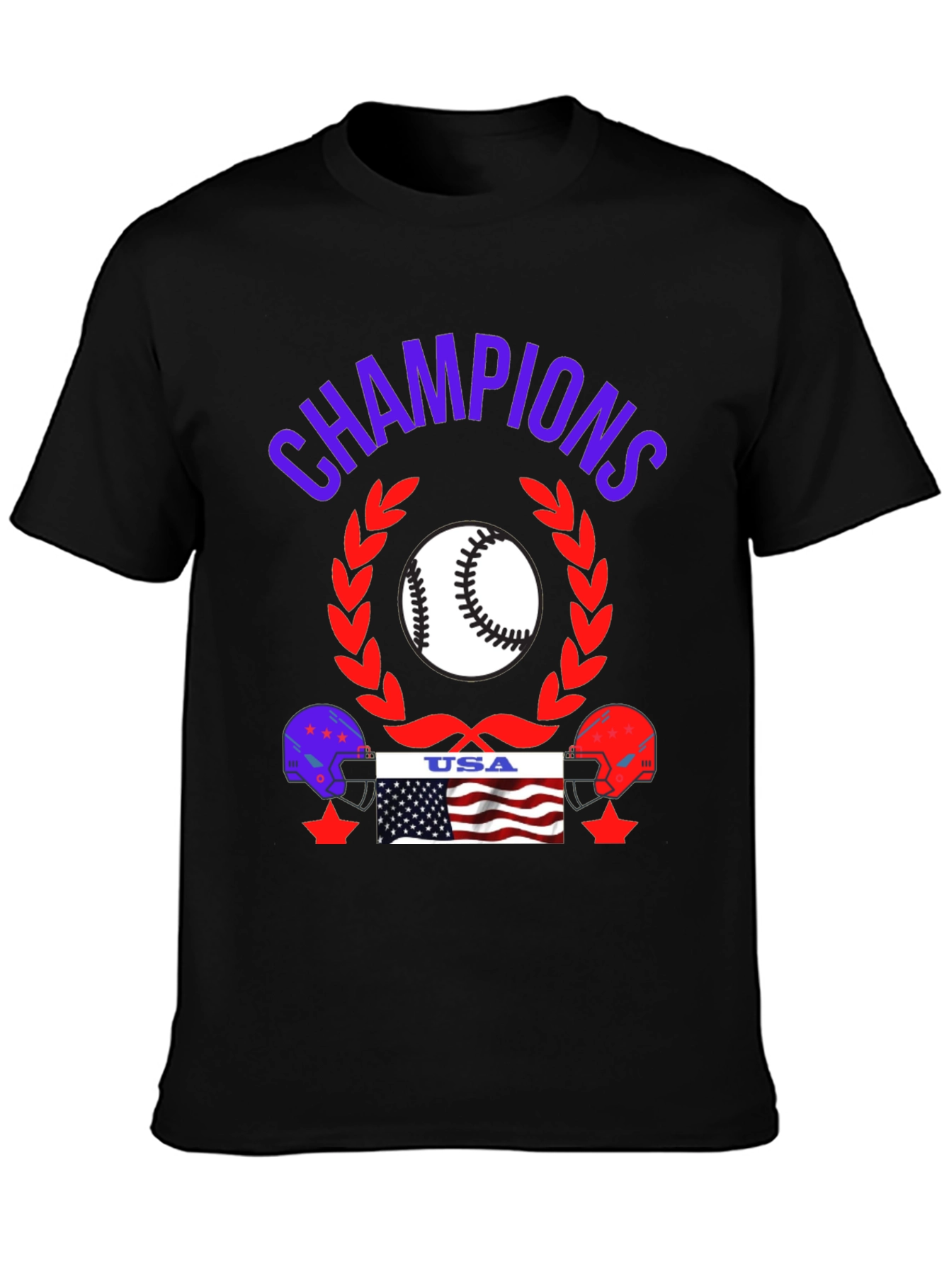 Champions USA Baseball T-Shirt