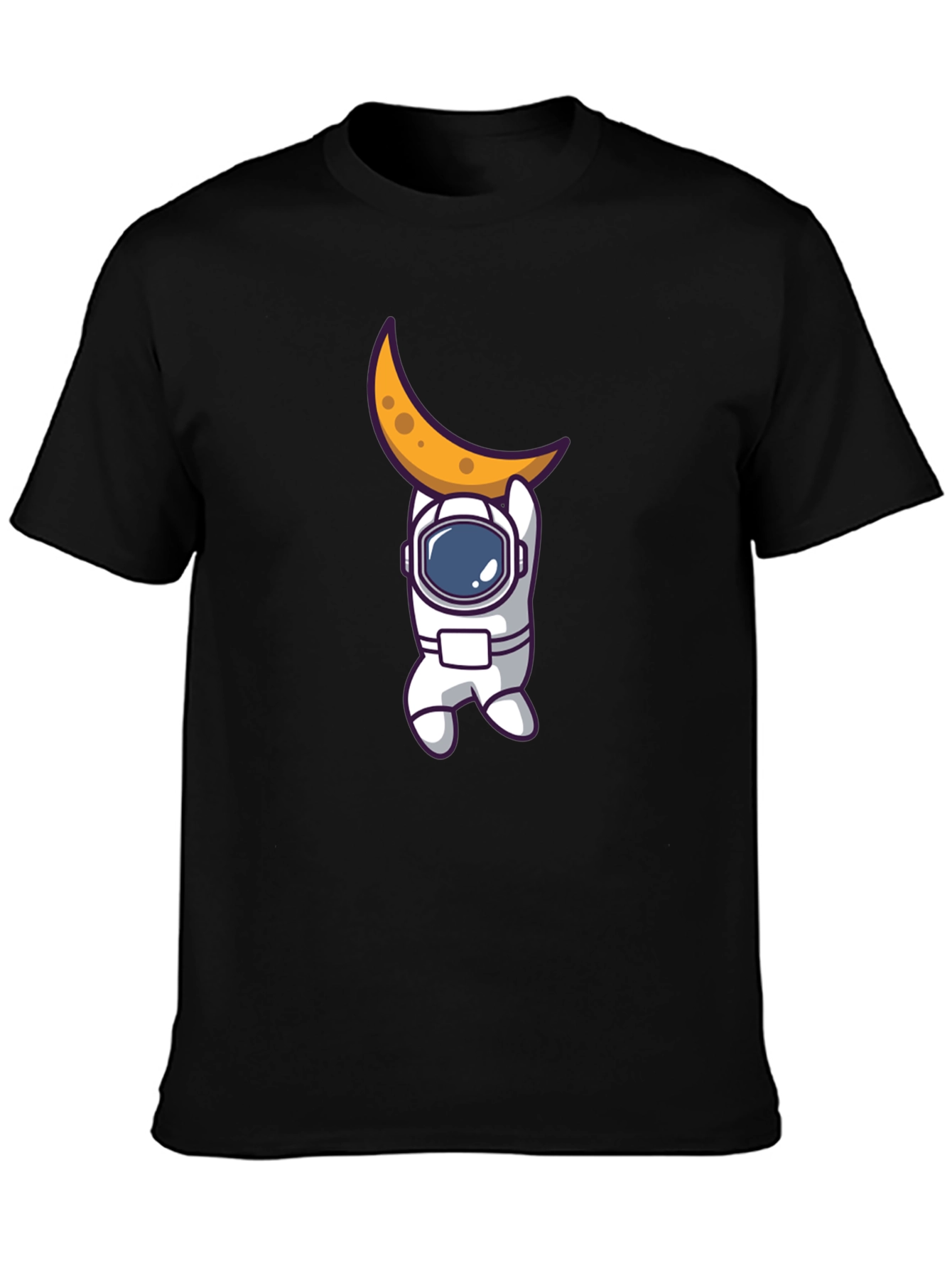 Astronaut Moon Graphic T-Shirt