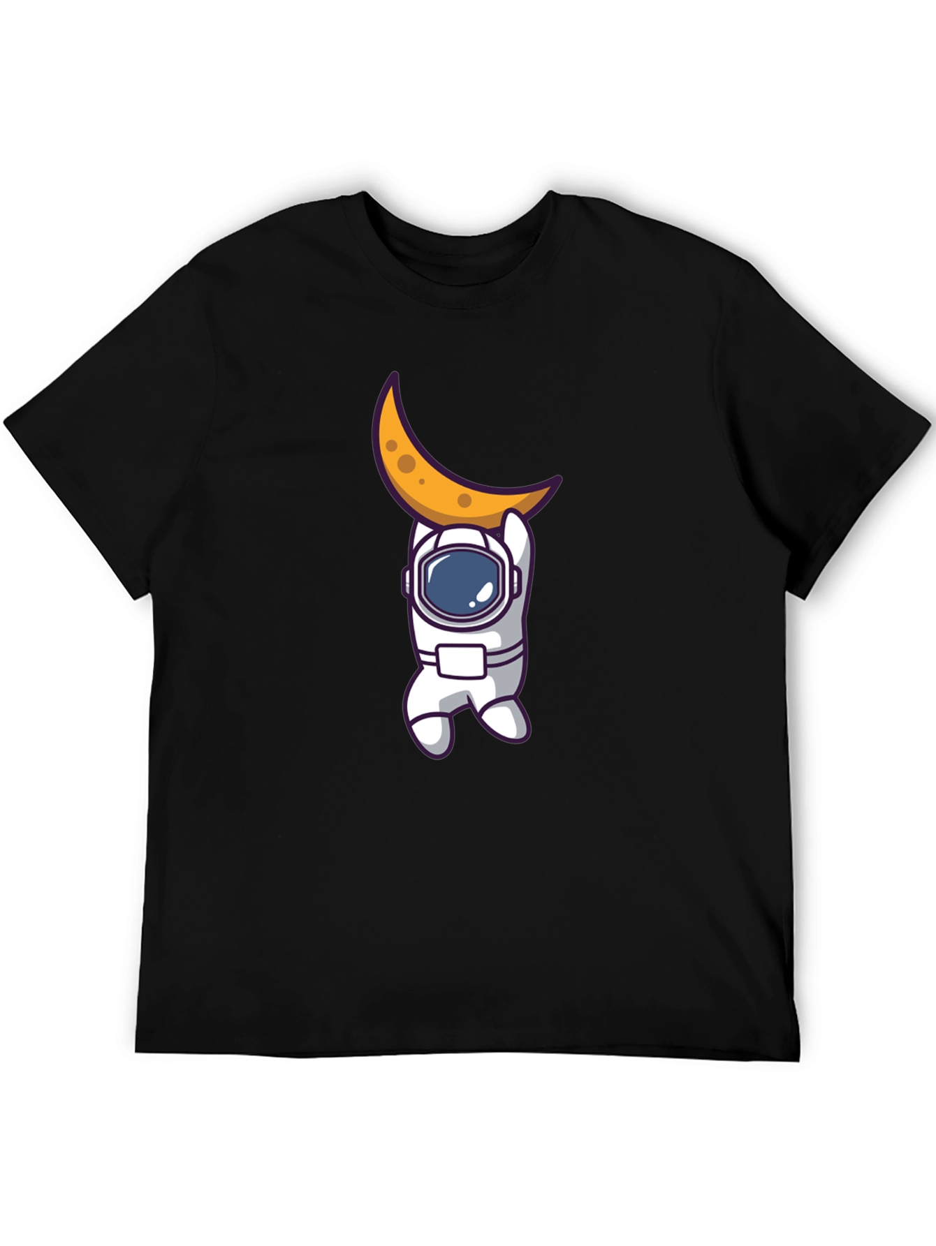 Astronaut Moon Graphic T-Shirt