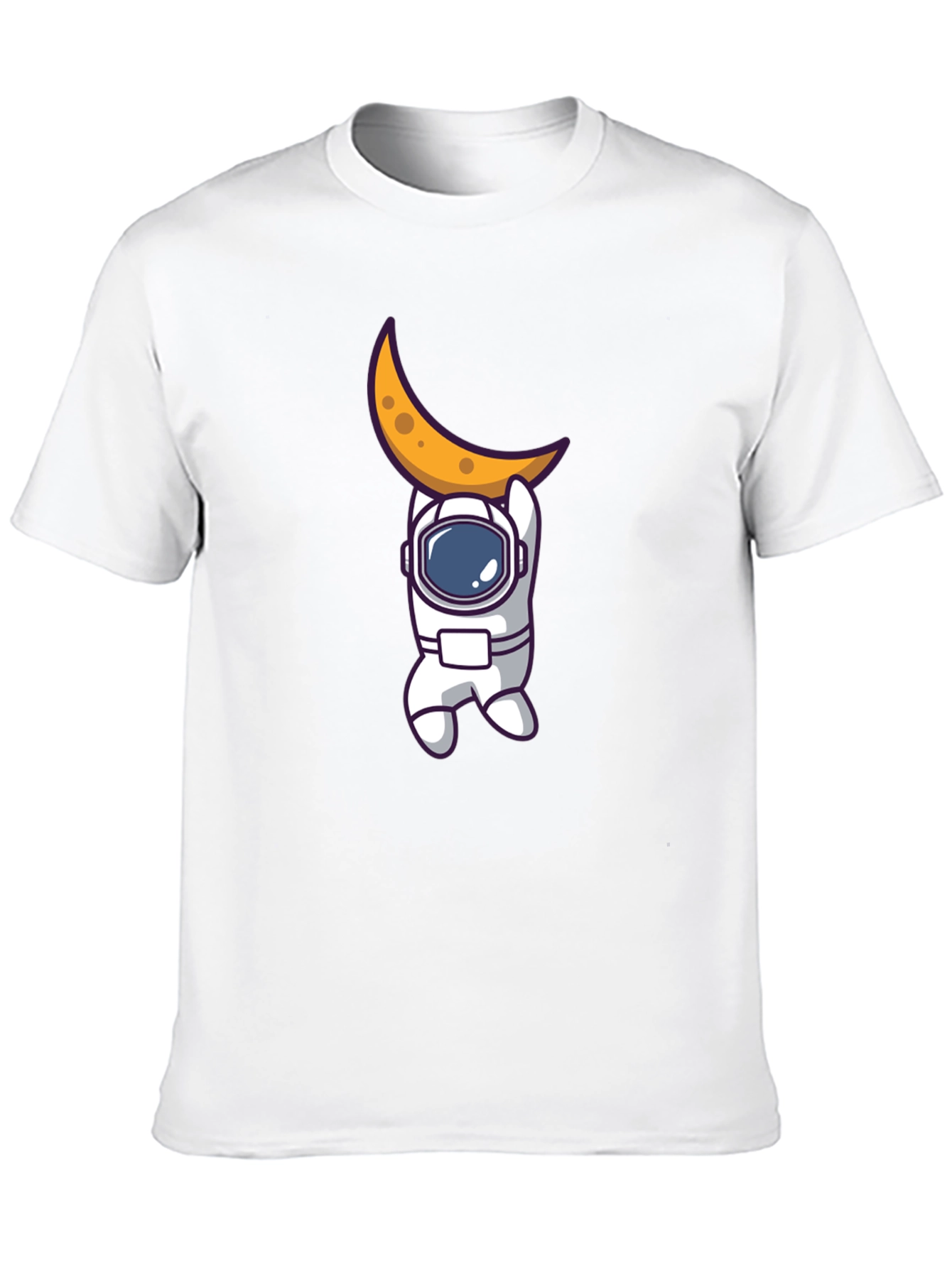 Astronaut Moon Graphic T-Shirt