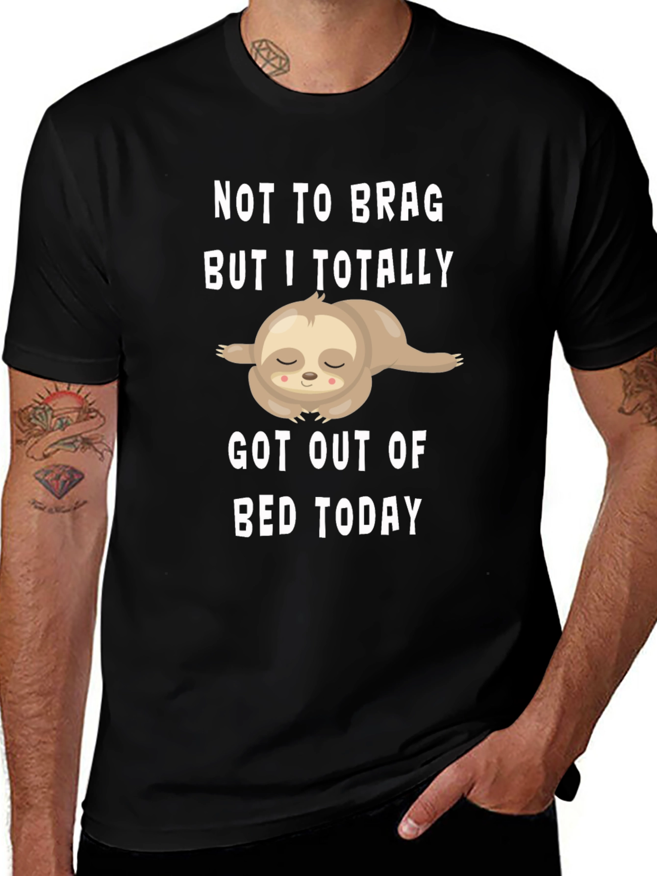 Sloth Got Out of Bed T-Shirt