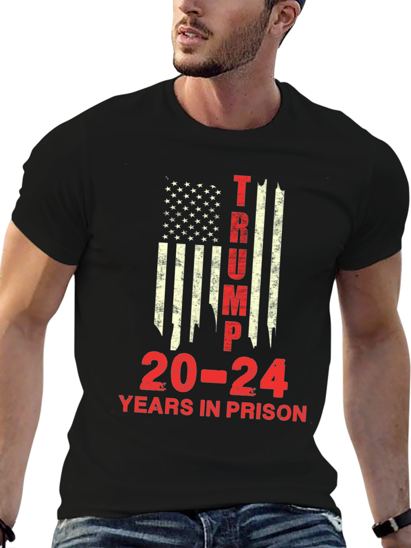 Trump 20-24 Years in Prison Graphic Tee