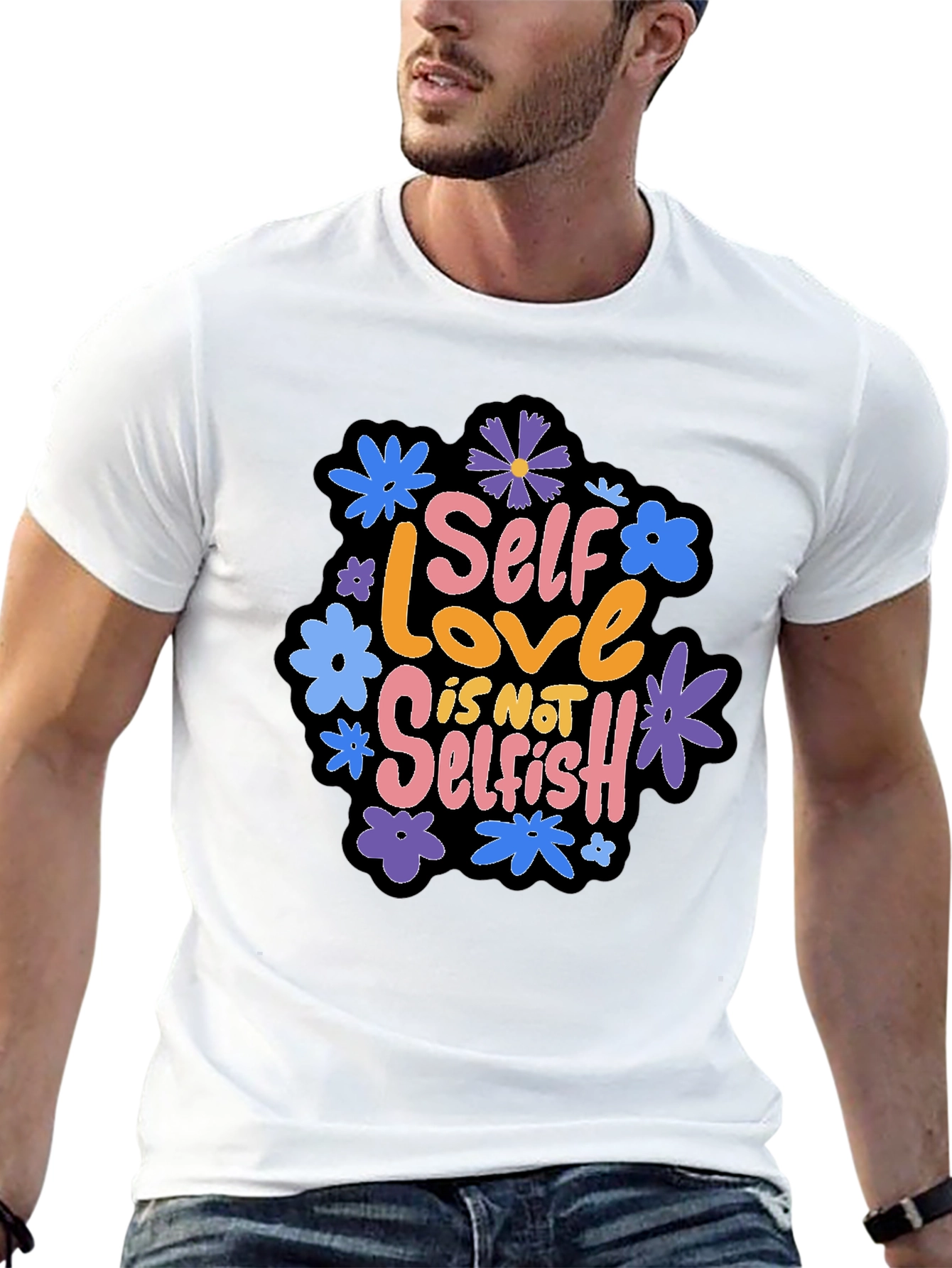Self Love is Not Selfish Graphic Tee