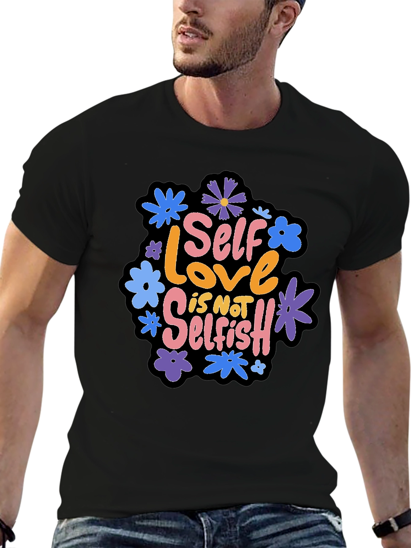 Self Love is Not Selfish Graphic Tee