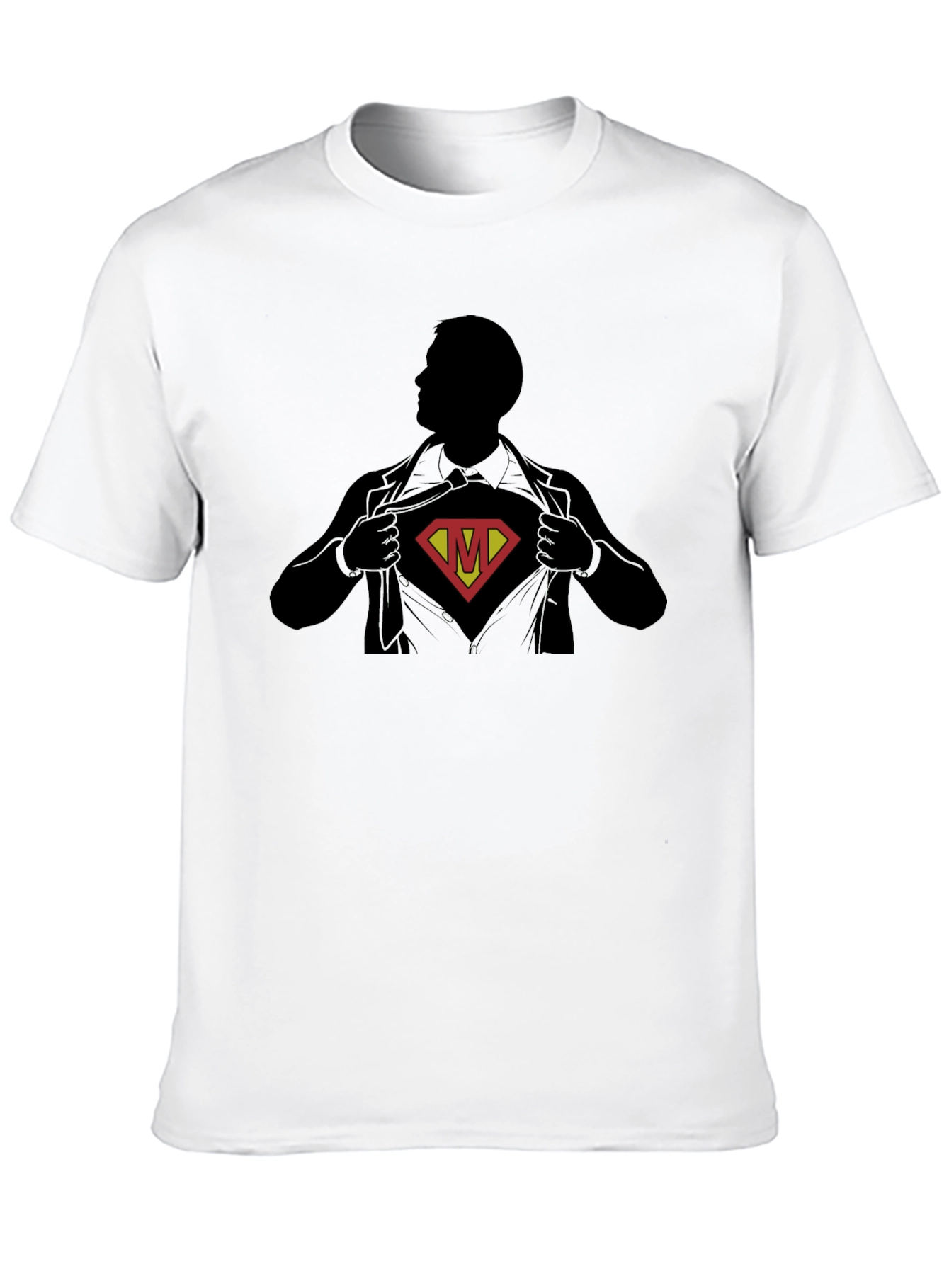 Superhero M T-Shirt - Secret Identity Tee
