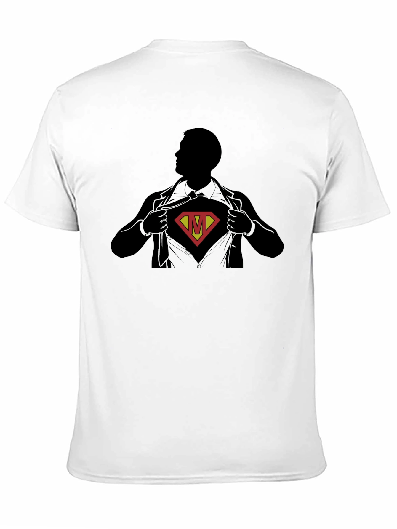 Superhero M T-Shirt - Secret Identity Tee