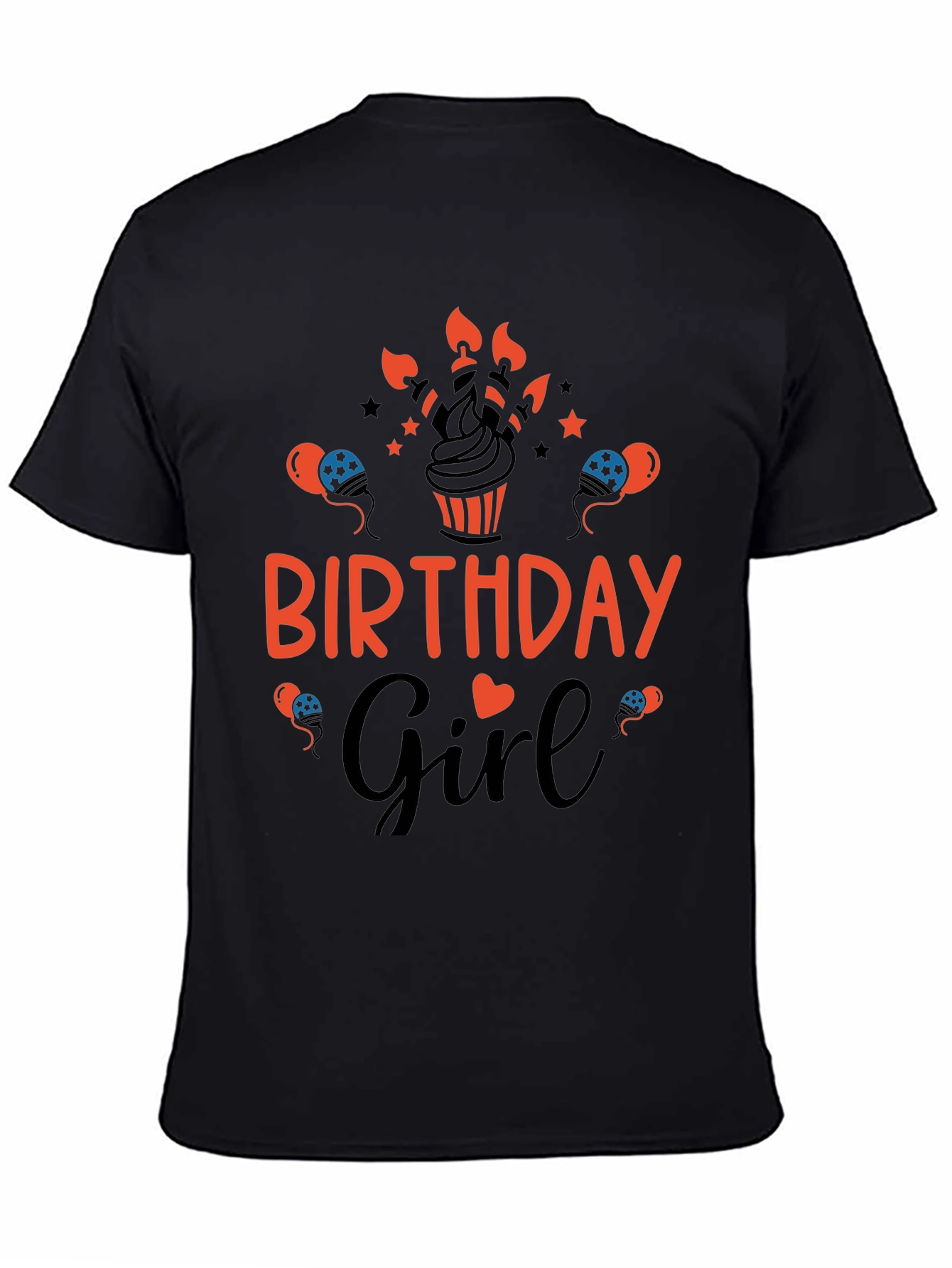Birthday Girl Graphic Tee - Cute Celebration Shirt