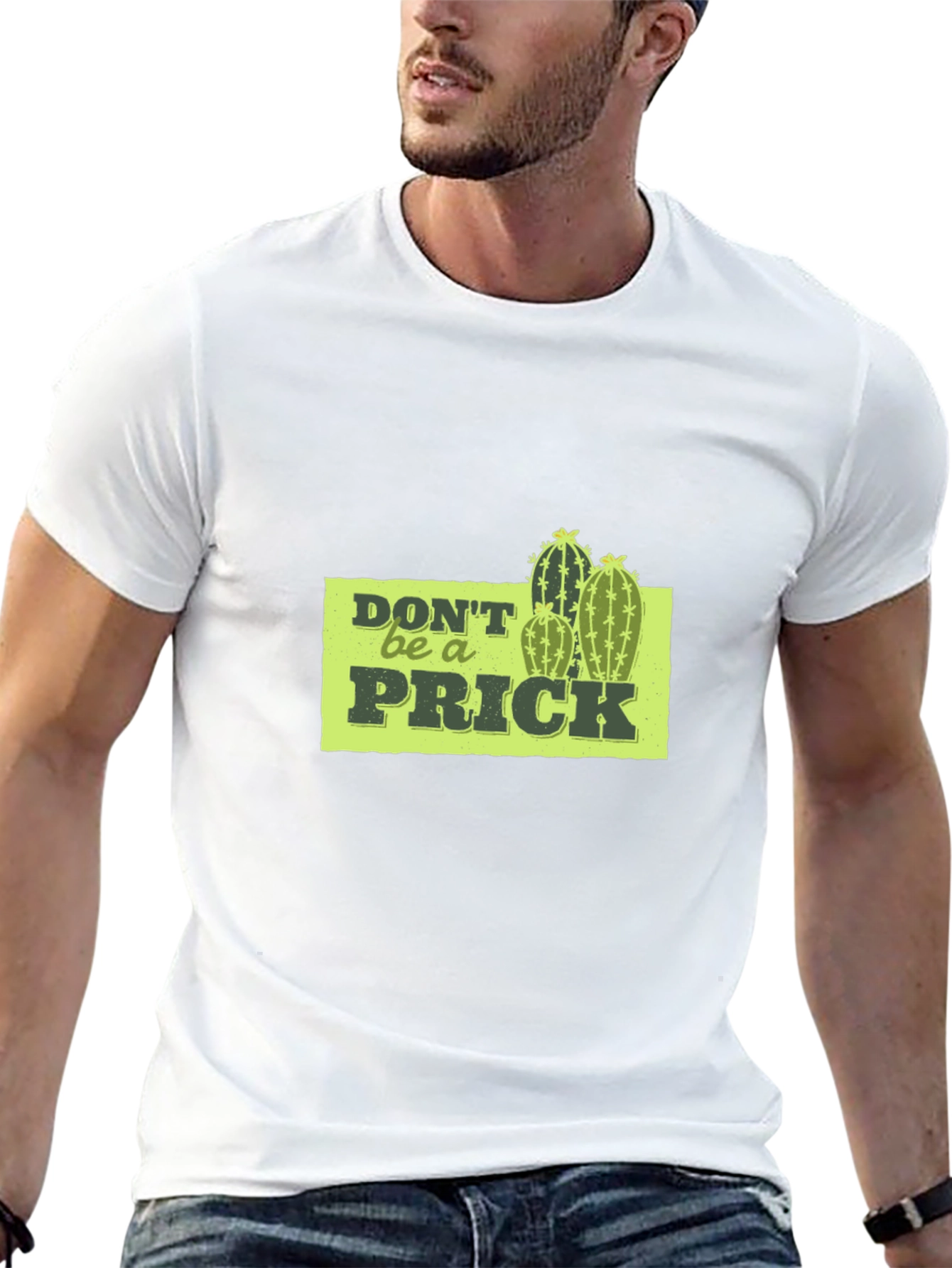 Dont Be A Prick Graphic Tee - Black