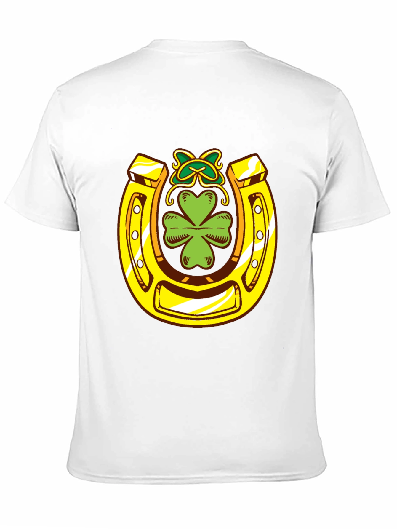 Lucky Horseshoe Clover T-Shirt