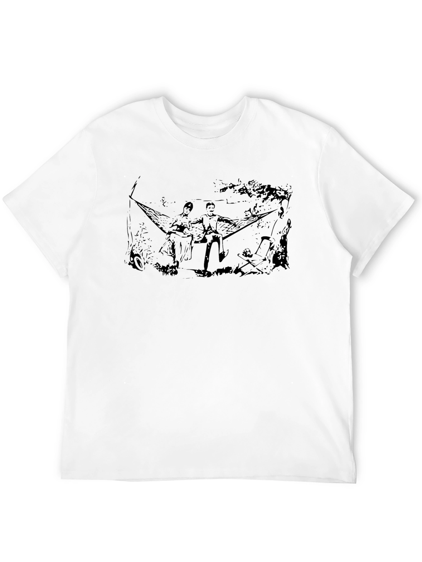 Retro Black Hammock Graphic Tee