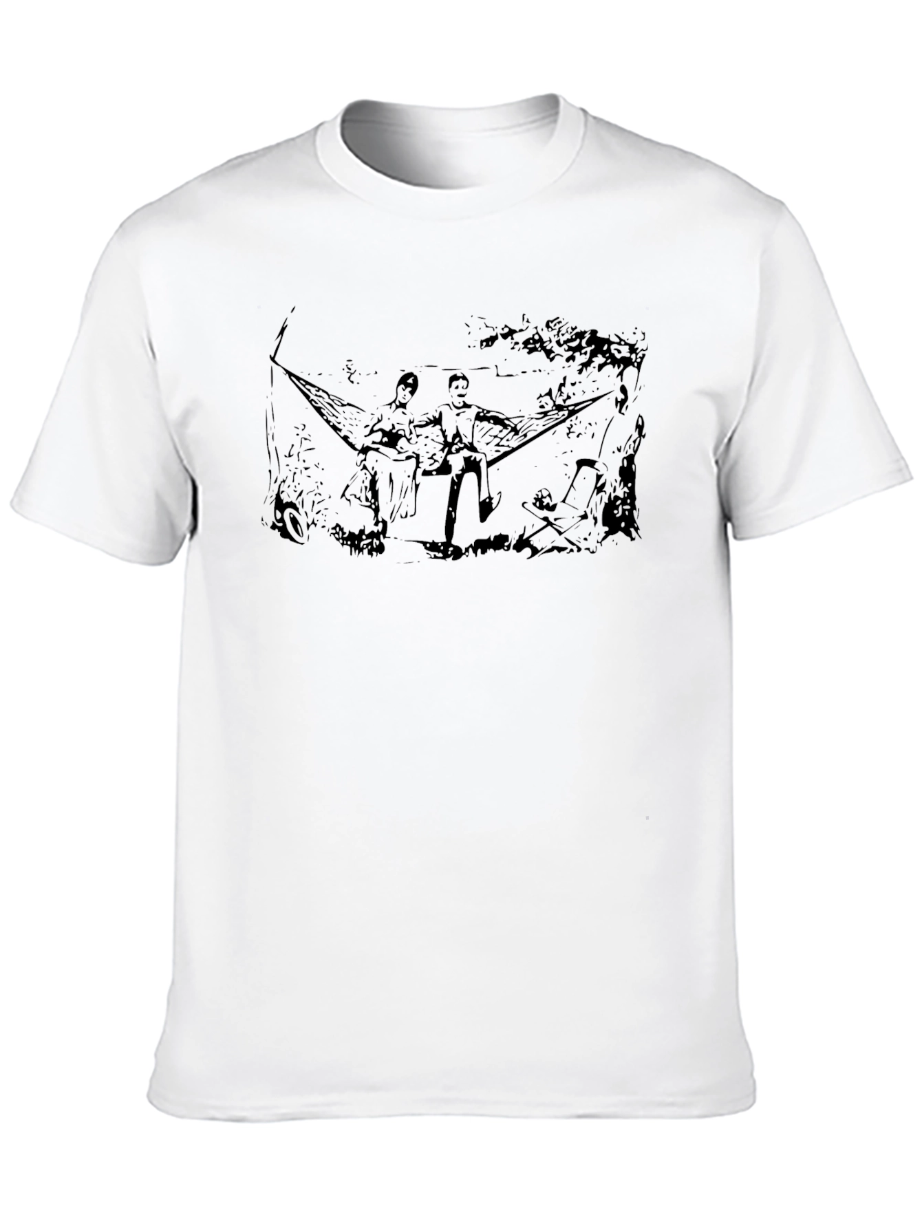 Retro Black Hammock Graphic Tee