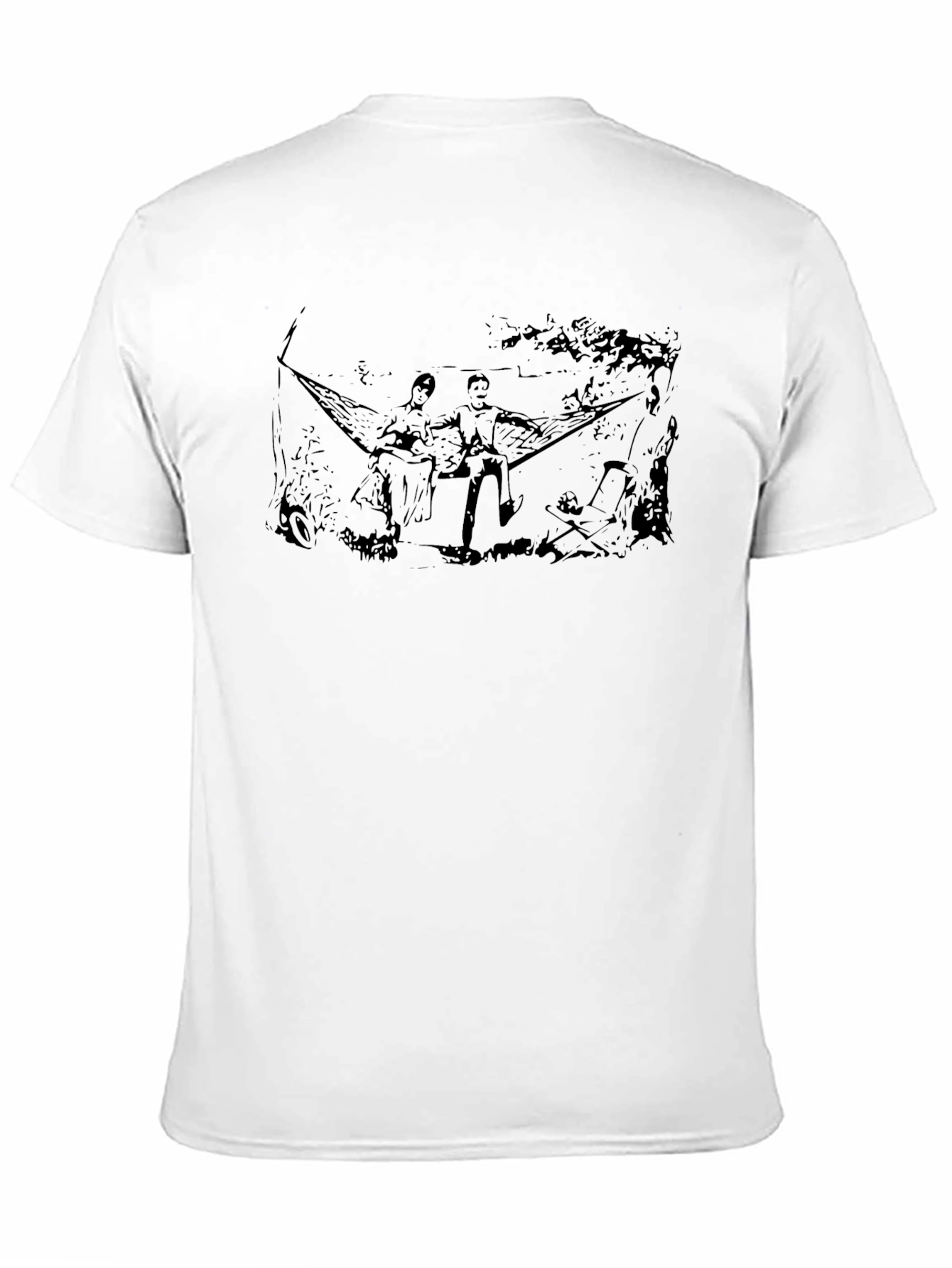 Retro Black Hammock Graphic Tee
