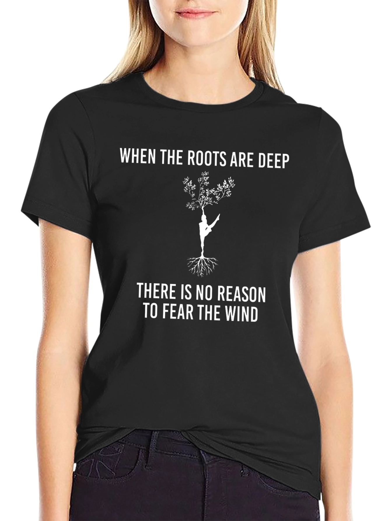 Deep Roots T-Shirt - Inspirational Graphic Tee