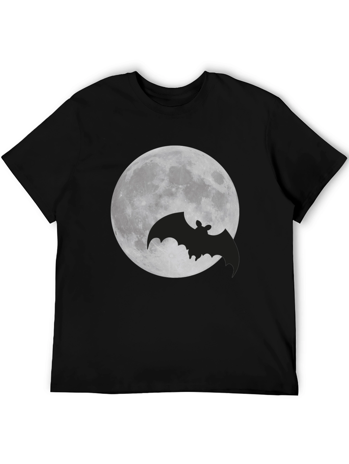 Spooky Bat Moon Graphic Tee