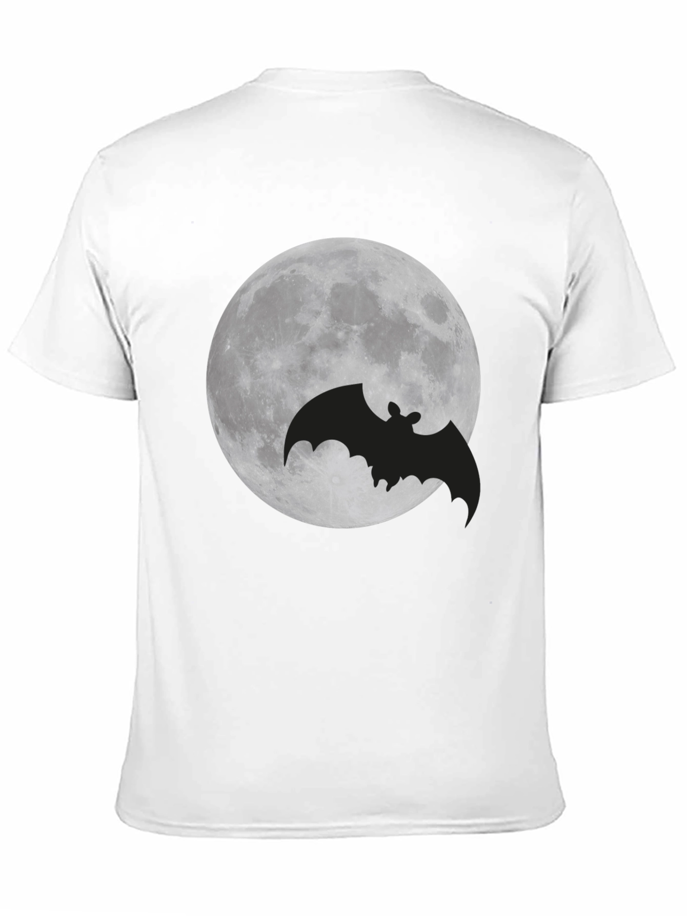 Spooky Bat Moon Graphic Tee