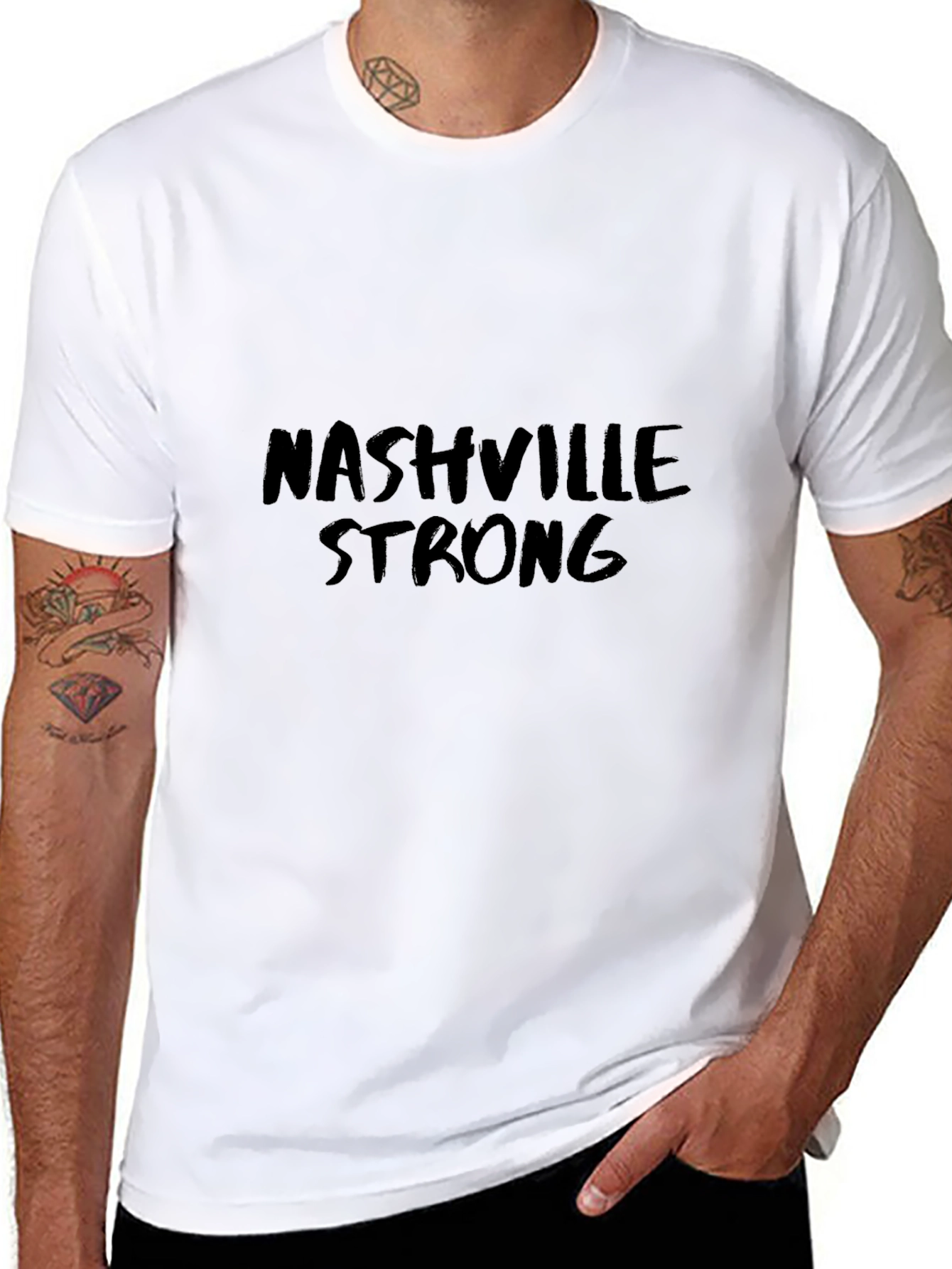 Nashville Strong Black T-Shirt