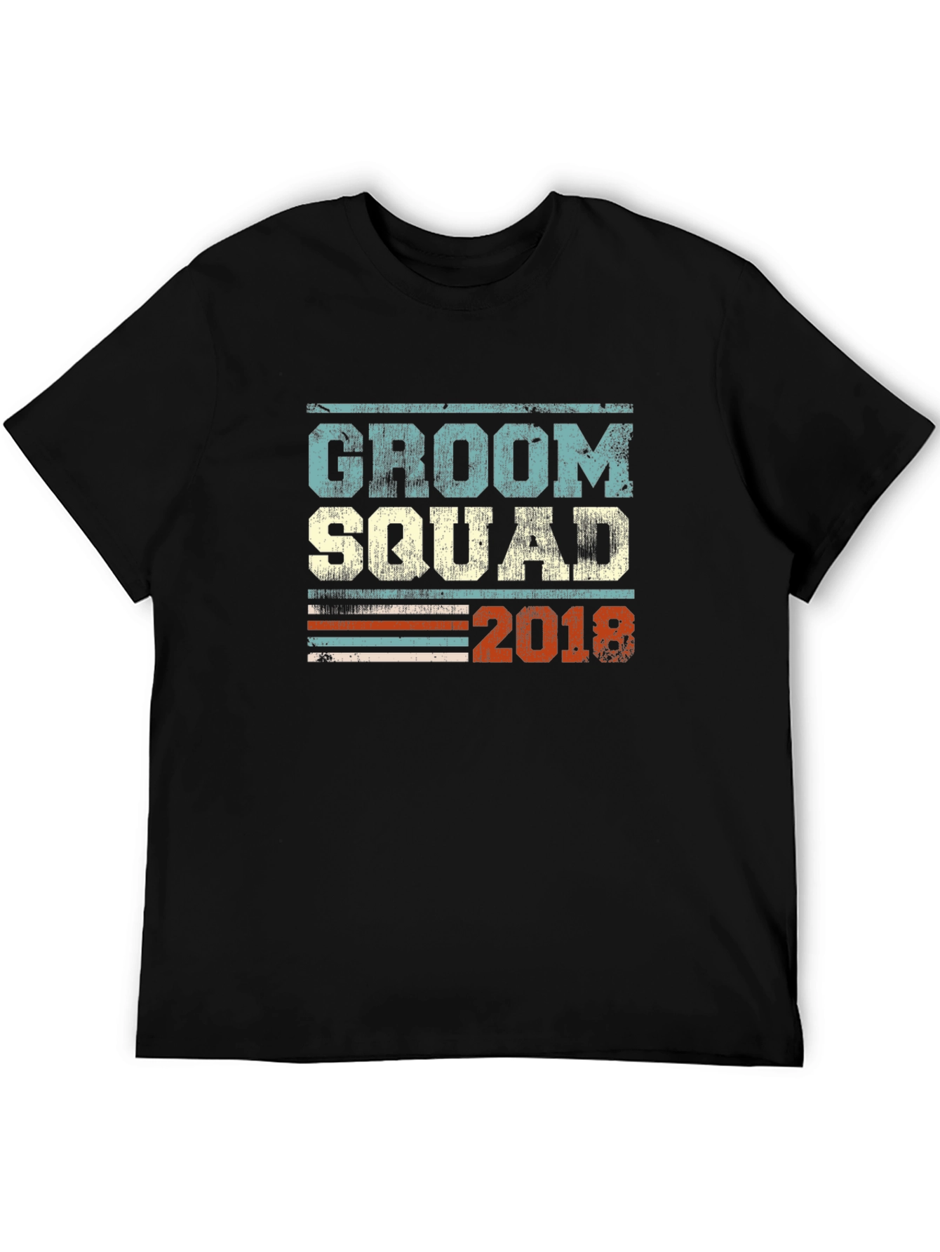 Groom Squad 2018 Retro T-Shirt