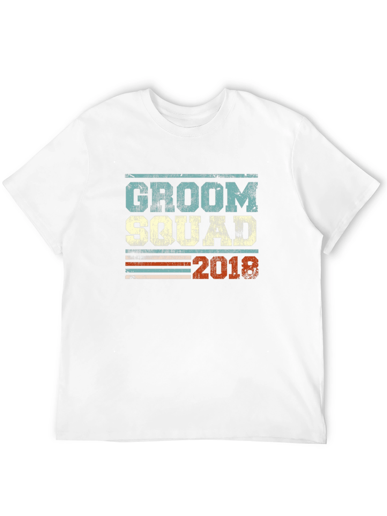 Groom Squad 2018 Retro T-Shirt