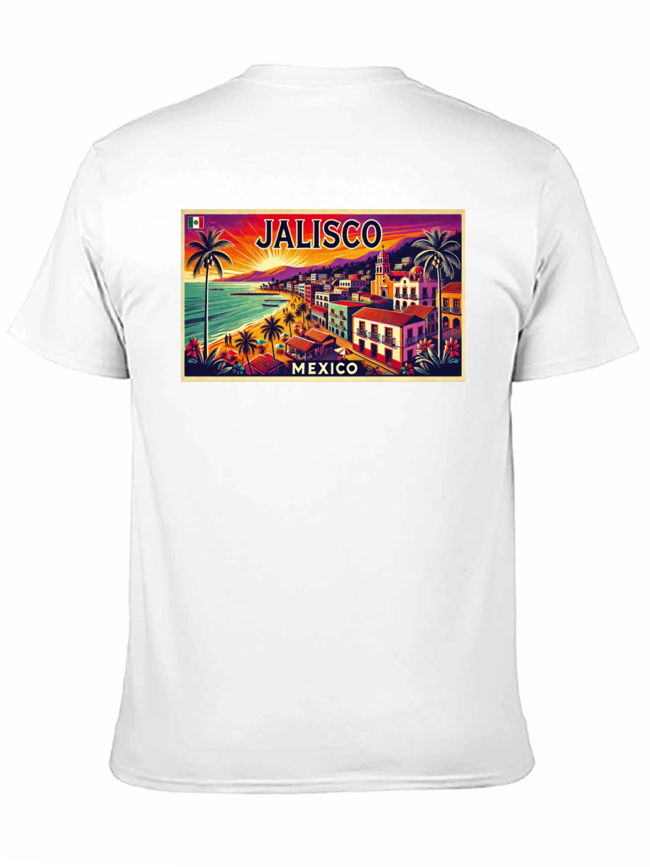 Jalisco Mexico Souvenir Graphic T-Shirt