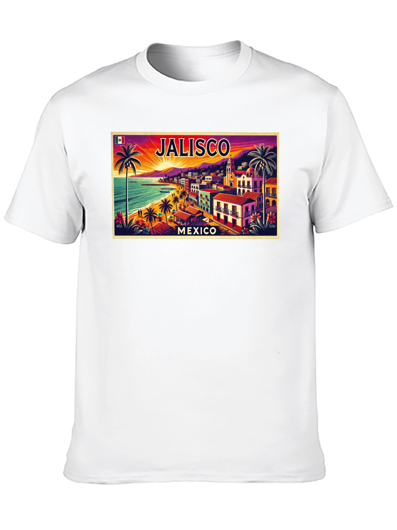 Jalisco Mexico Souvenir Graphic T-Shirt