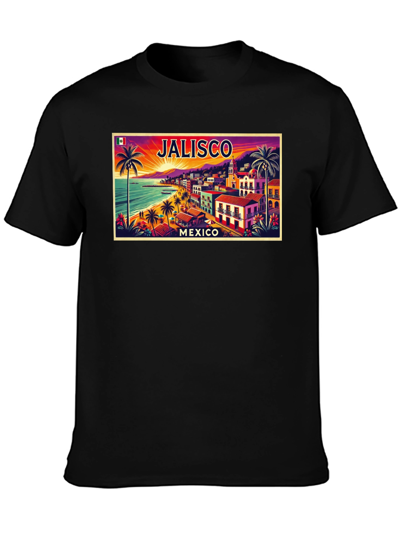 Jalisco Mexico Souvenir Graphic T-Shirt