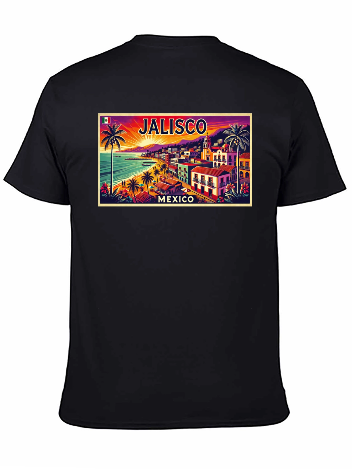 Jalisco Mexico Souvenir Graphic T-Shirt