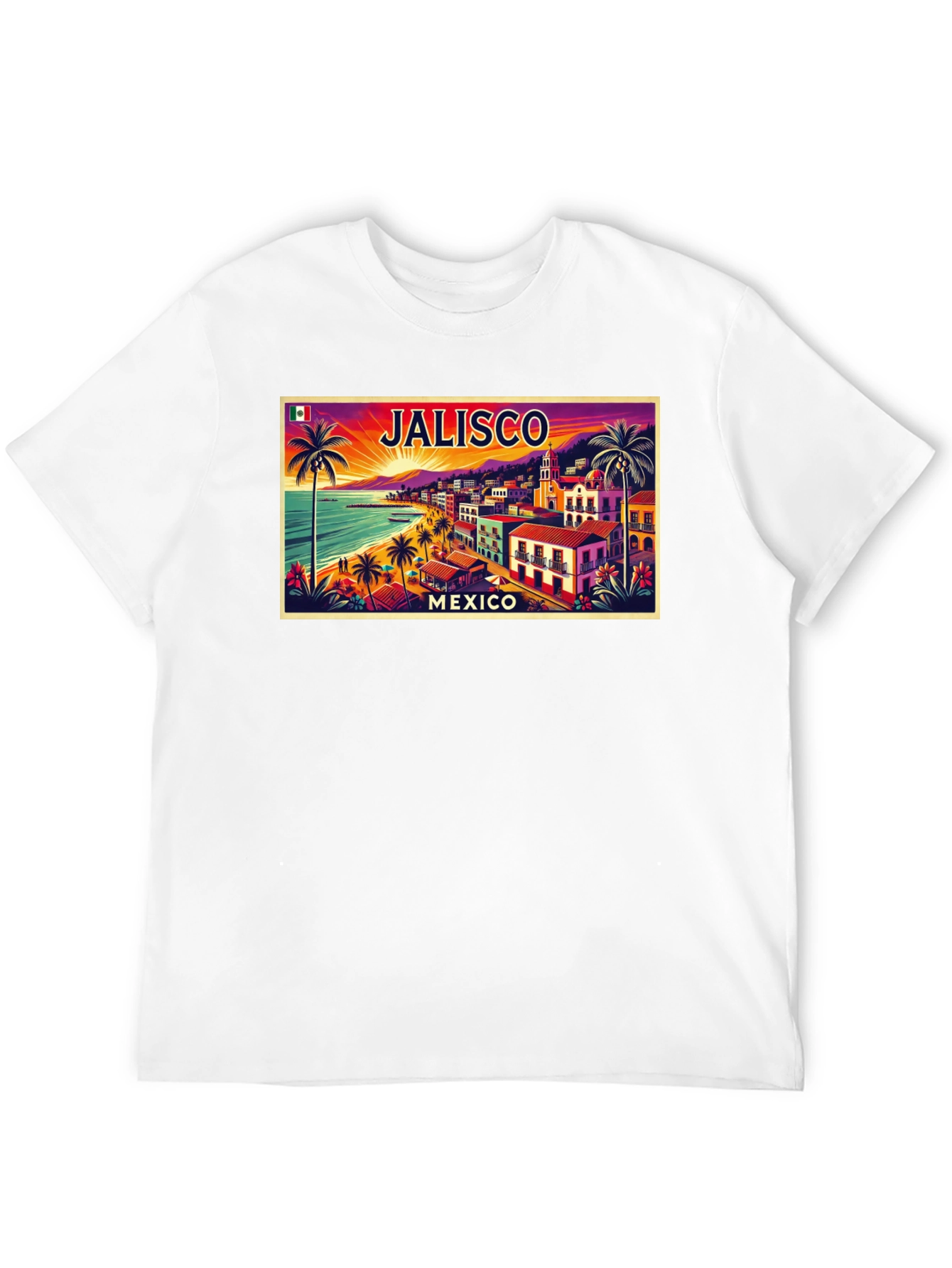 Jalisco Mexico Souvenir Graphic T-Shirt