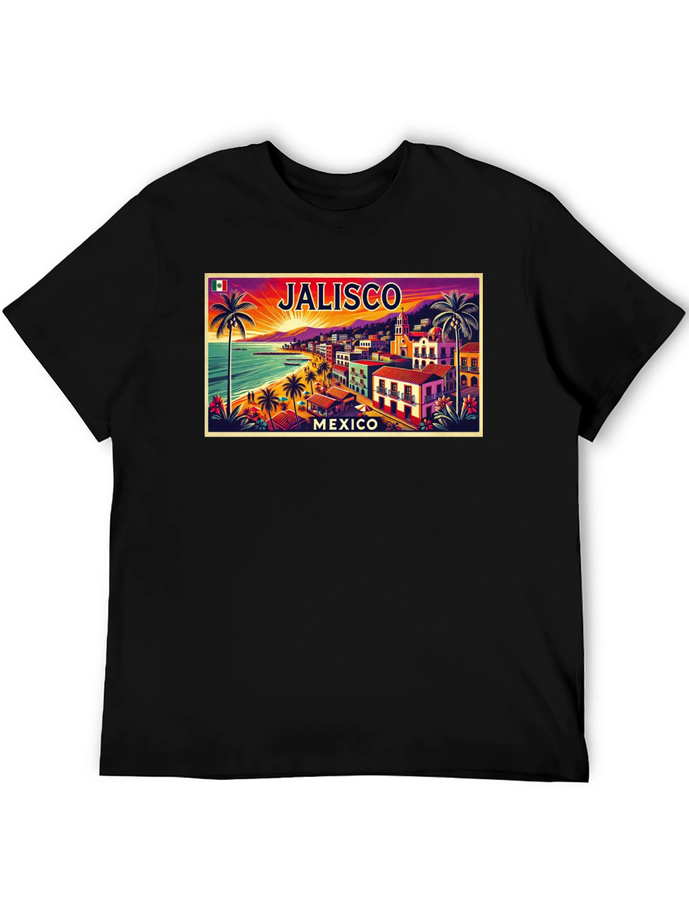 Jalisco Mexico Souvenir Graphic T-Shirt