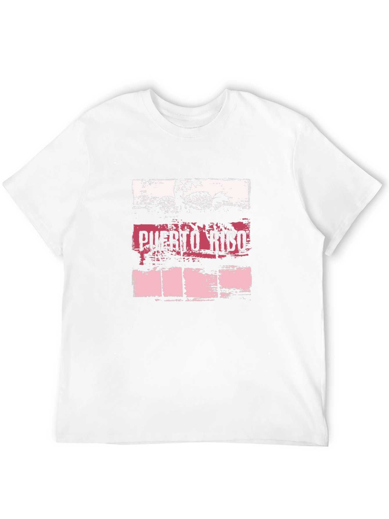Puerto Rico T-Shirt Palm Tree Graphic Tee