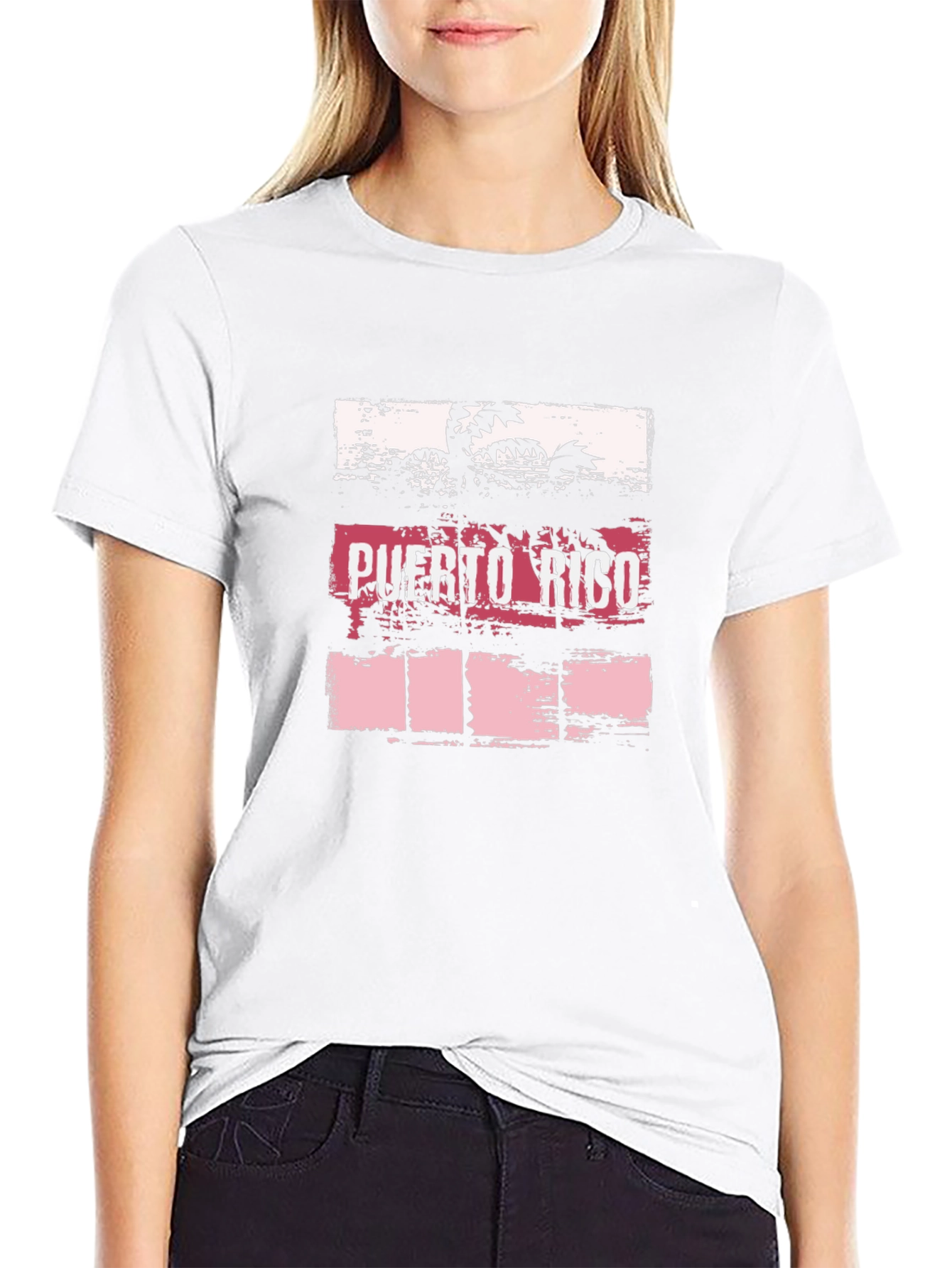 Puerto Rico T-Shirt Palm Tree Graphic Tee