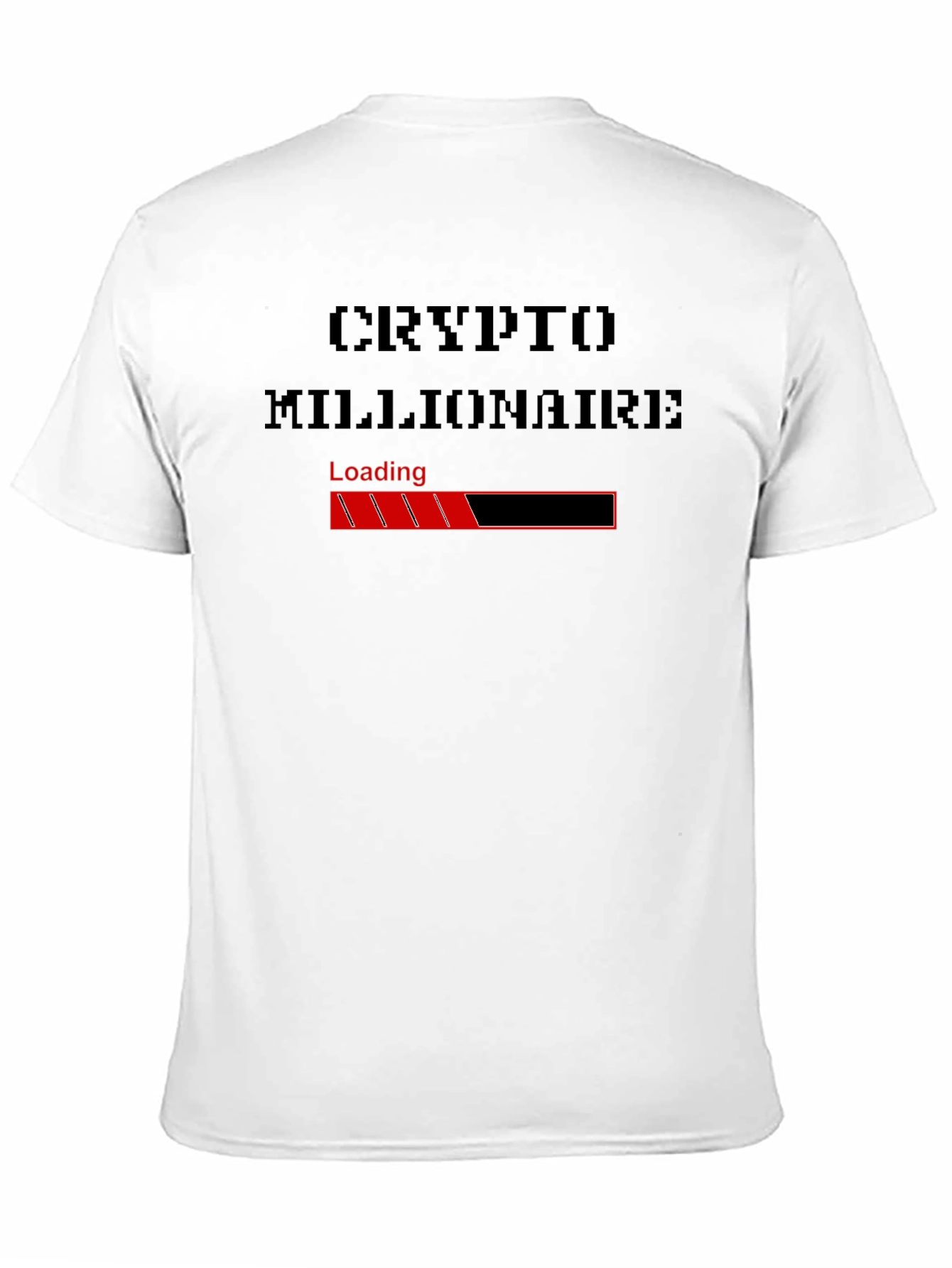Crypto Millionaire Loading T-Shirt - Black