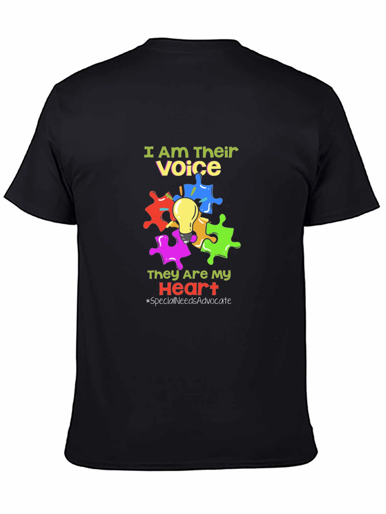 Autism Awareness T-Shirt - I Am Their Voice