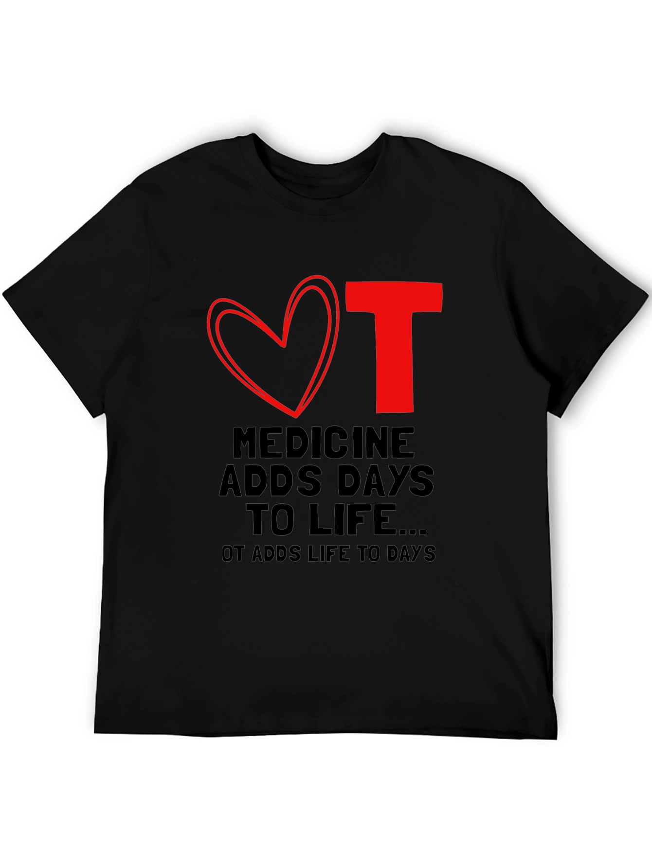 Occupational Therapy OT Love Heart T-Shirt