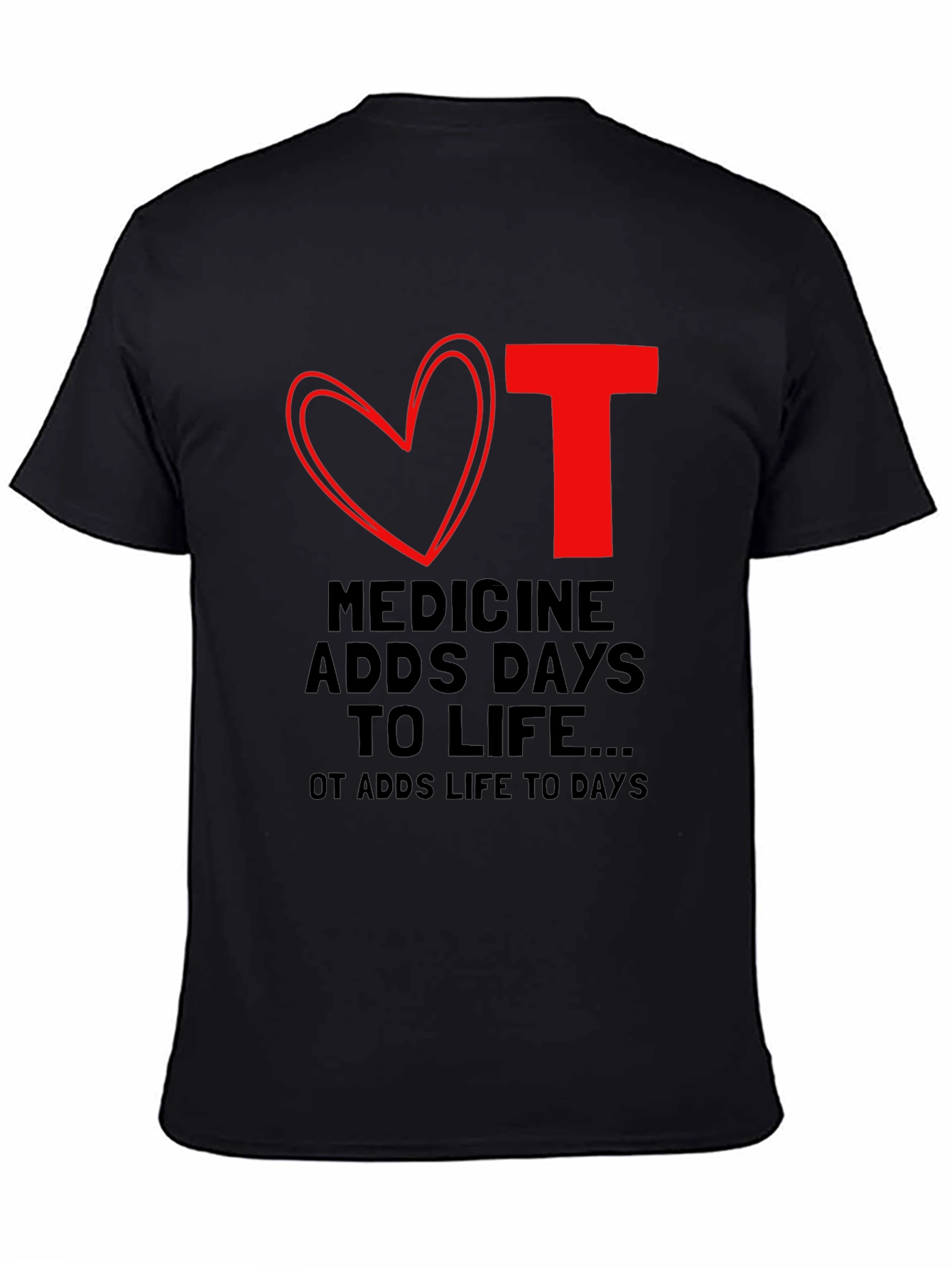 Occupational Therapy OT Love Heart T-Shirt