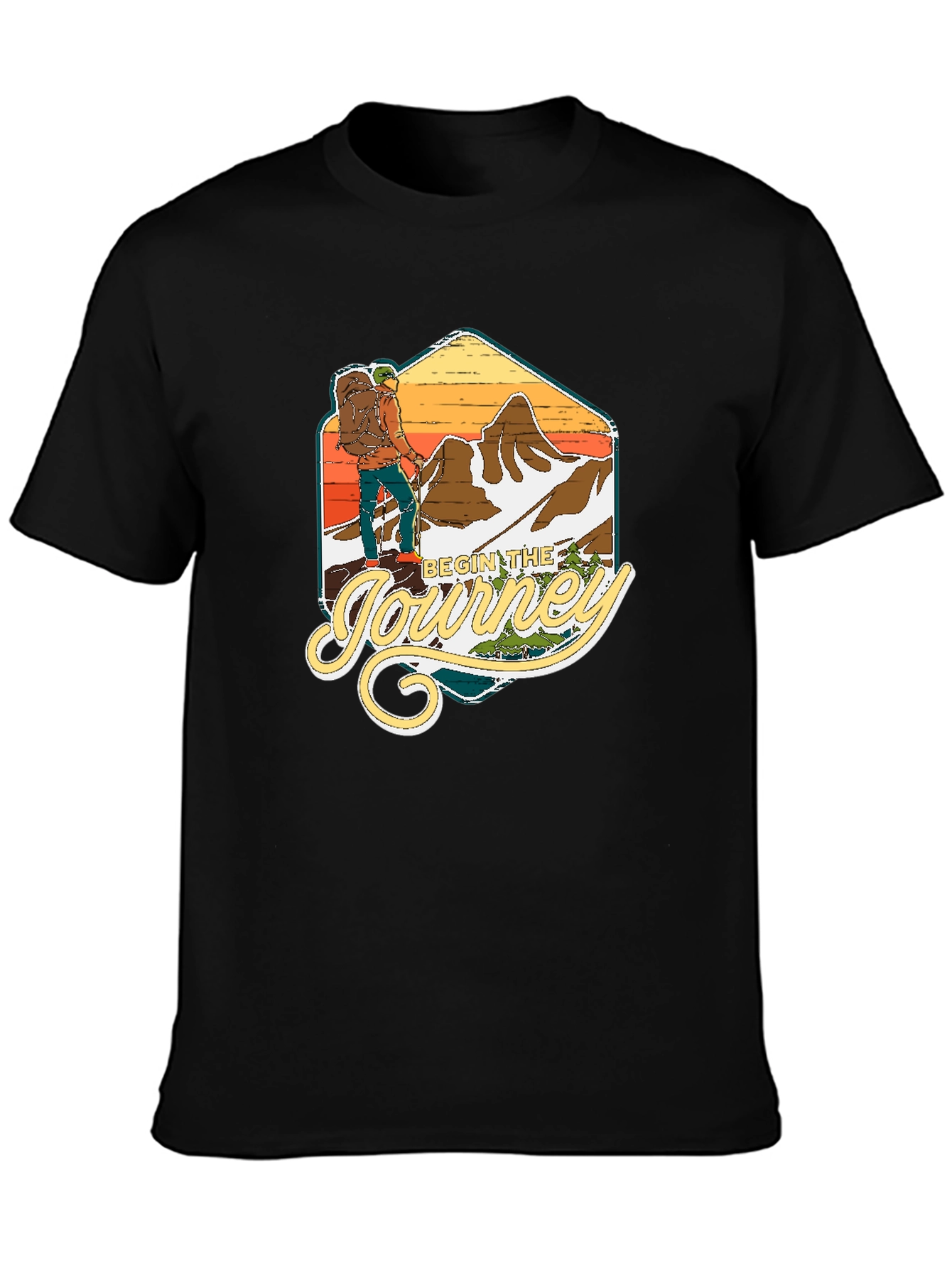 Begin the Journey Graphic T-Shirt