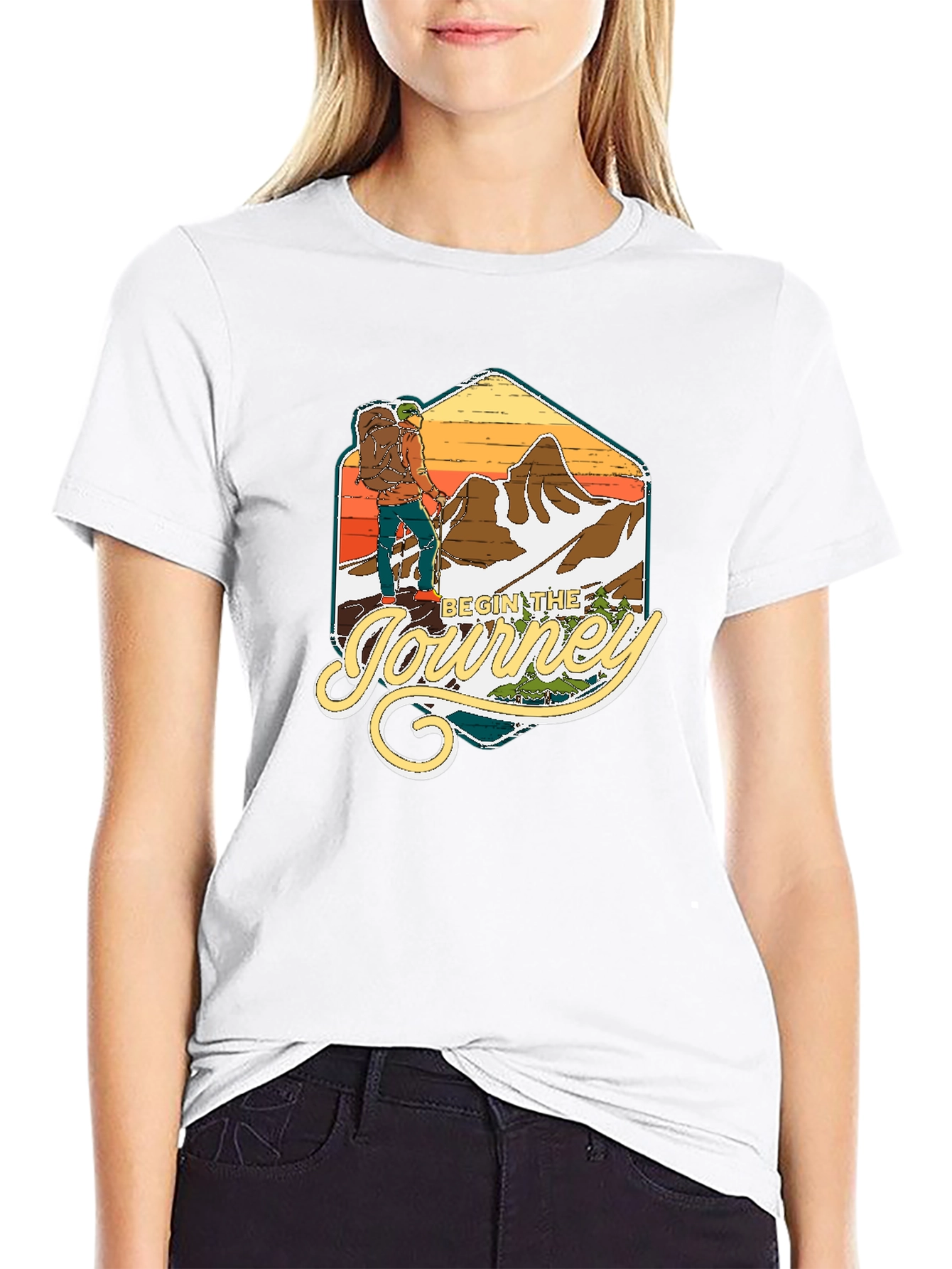 Begin the Journey Graphic T-Shirt