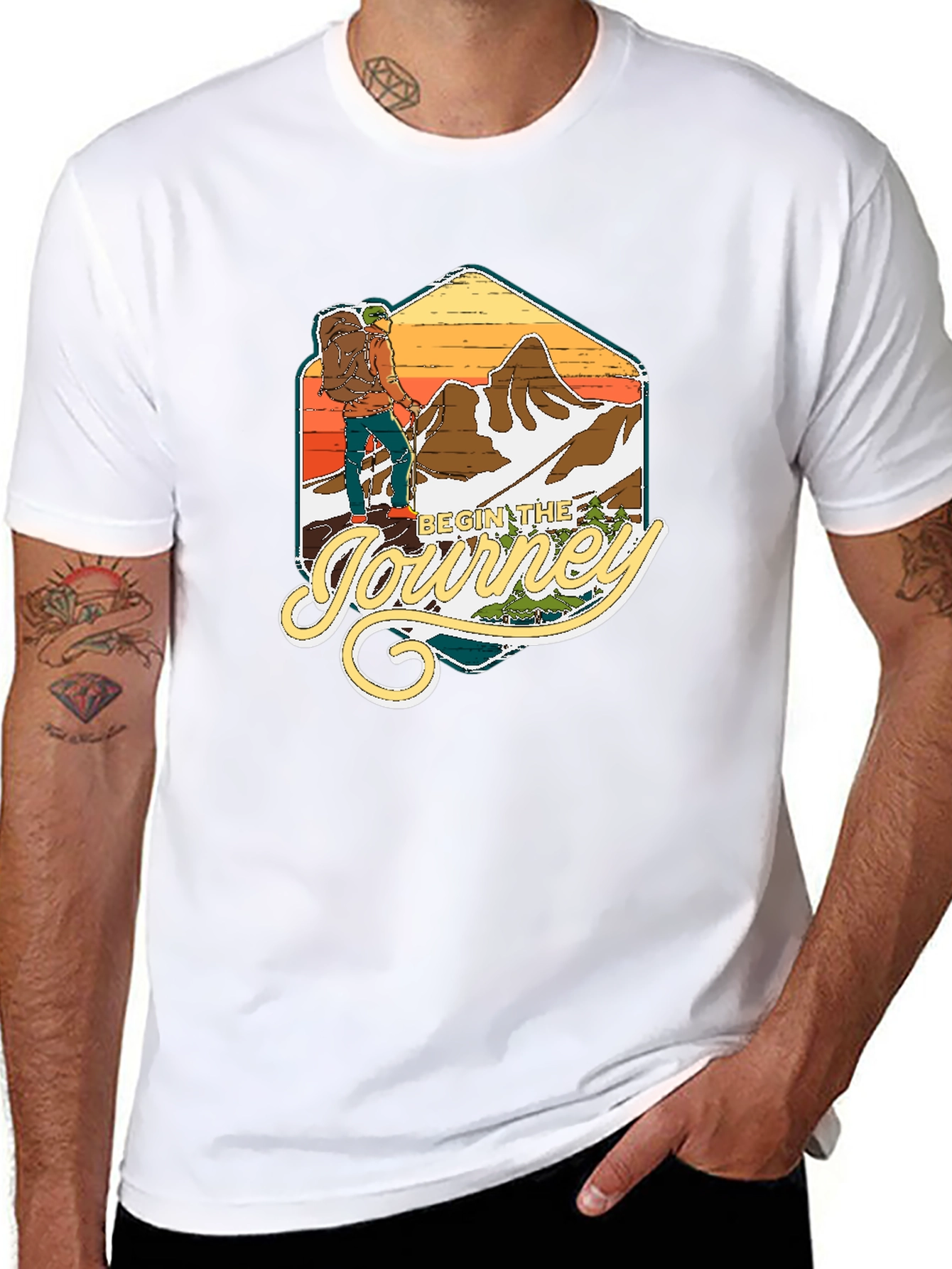 Begin the Journey Graphic T-Shirt