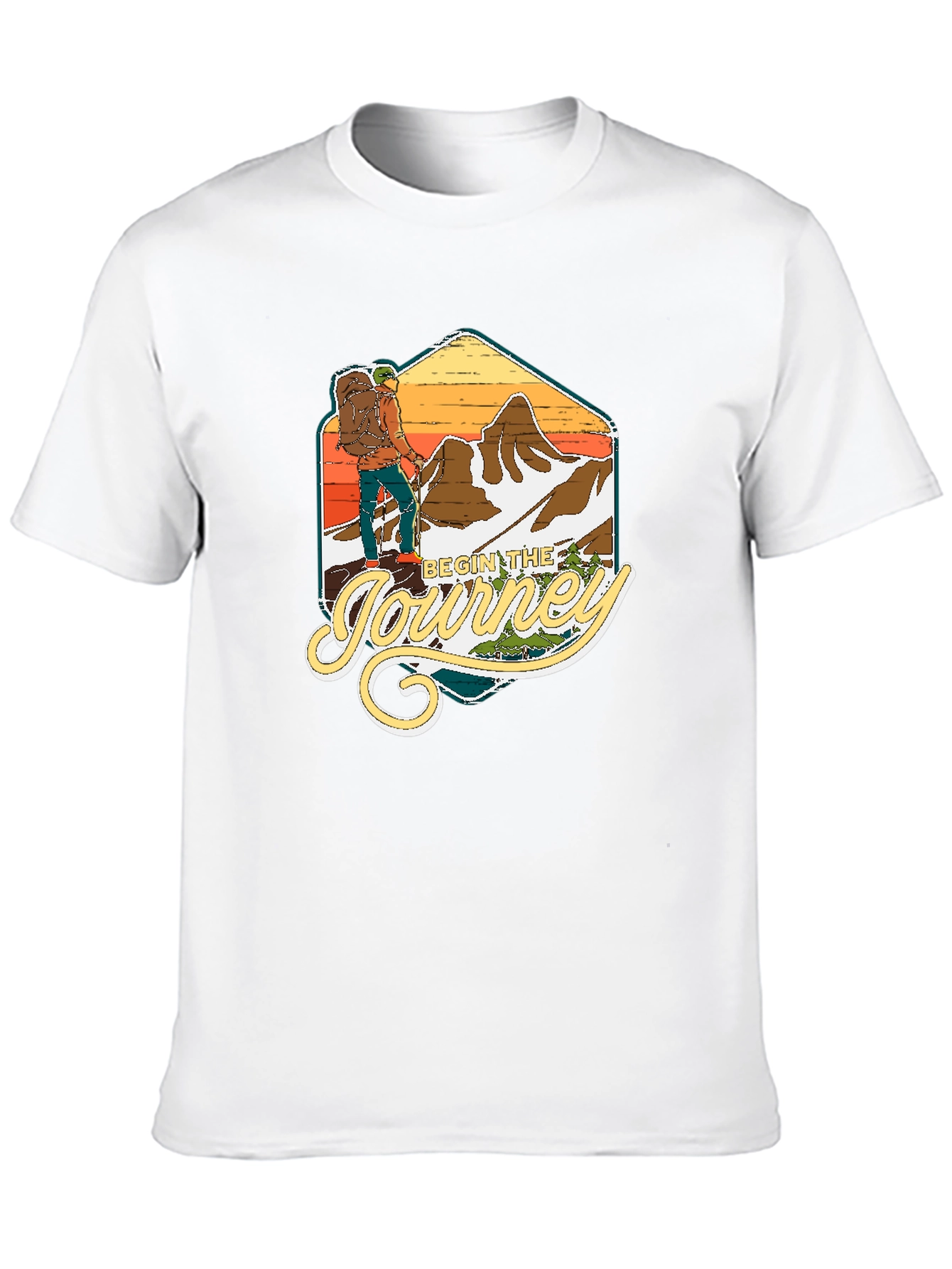 Begin the Journey Graphic T-Shirt