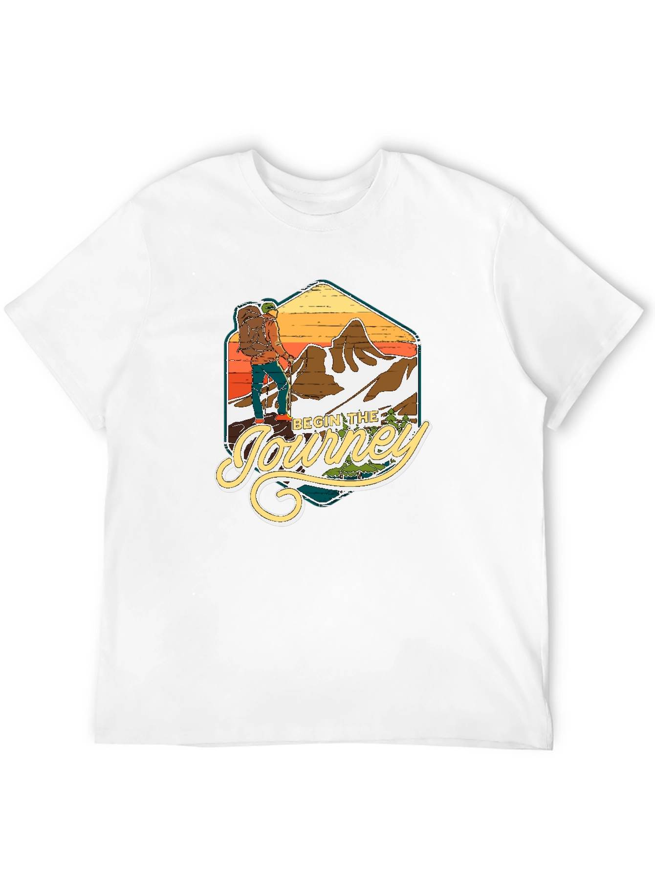 Begin the Journey Graphic T-Shirt