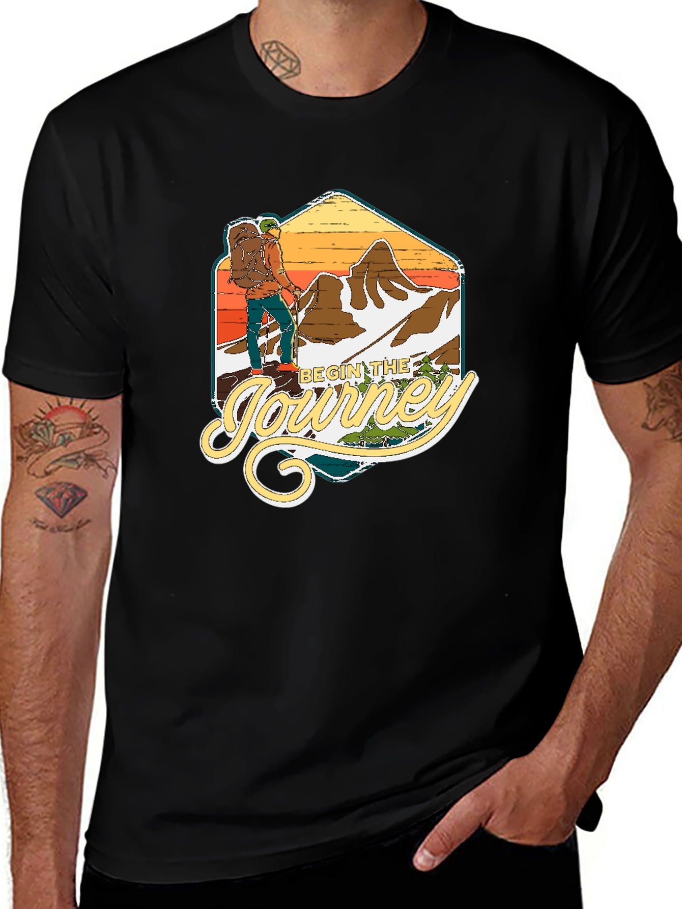 Begin the Journey Graphic T-Shirt