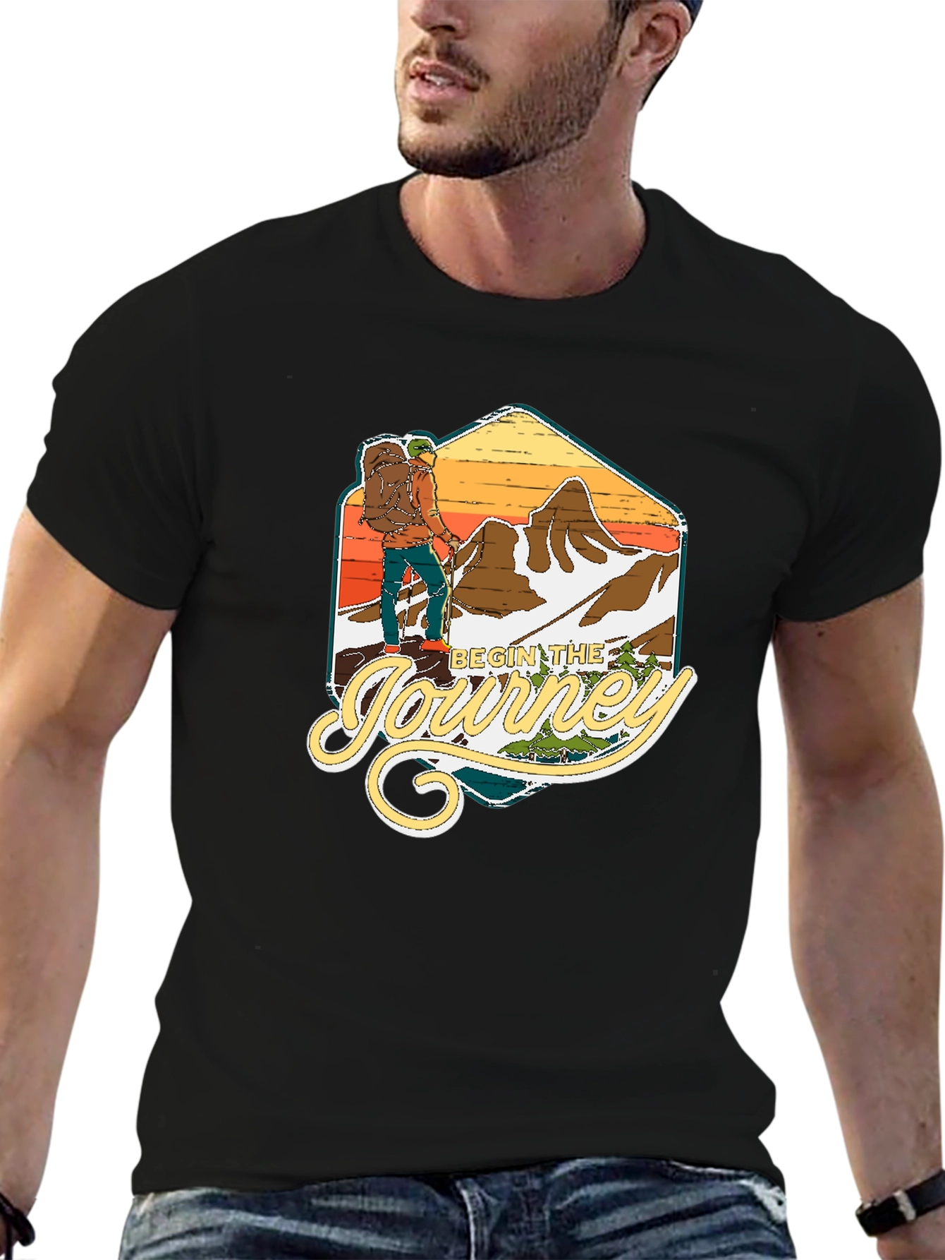 Begin the Journey Graphic T-Shirt