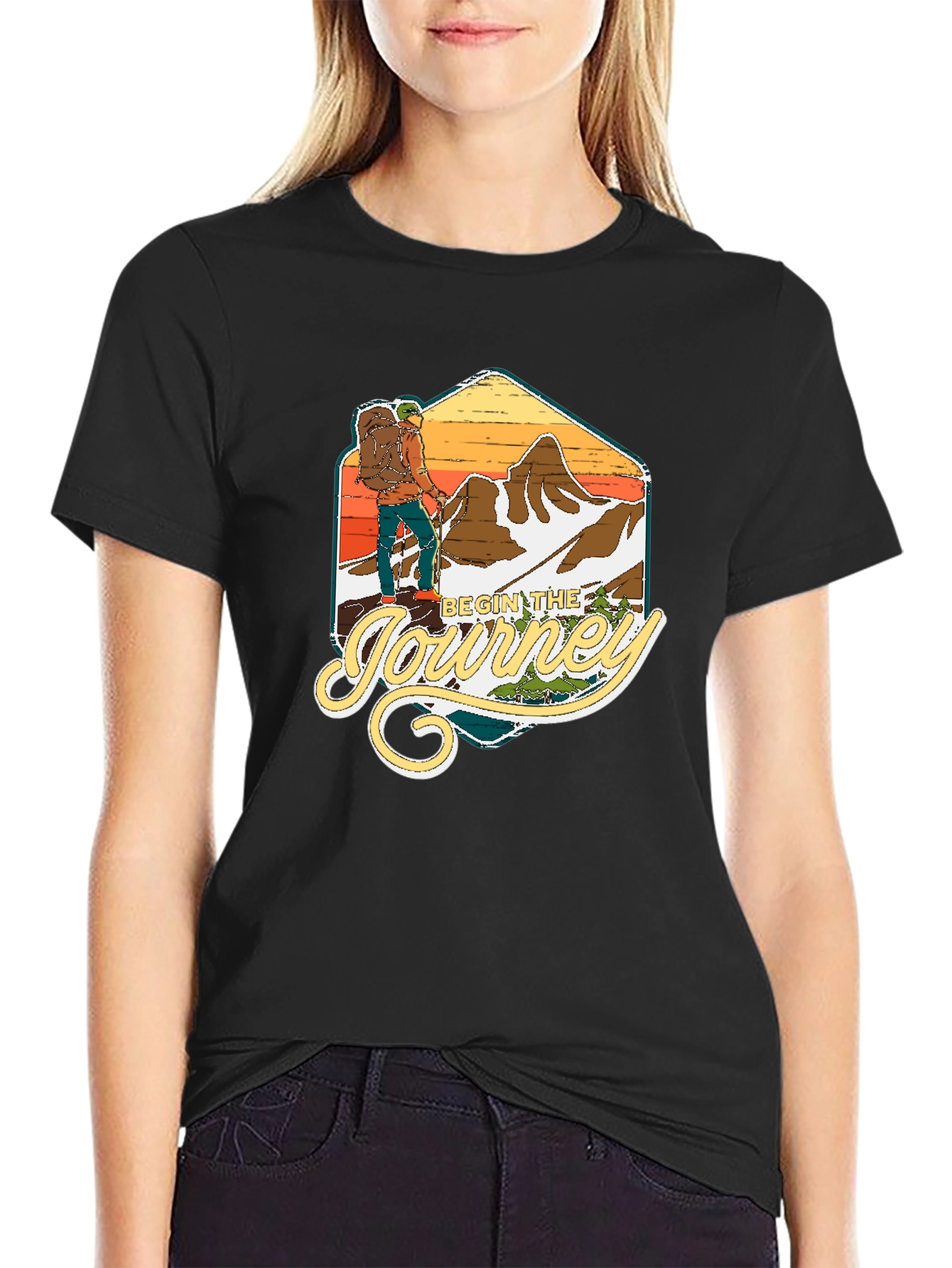 Begin the Journey Graphic T-Shirt